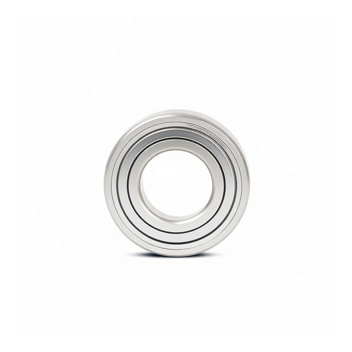 Stainless Steel Deep Groove Ball Bearing 0.787in Bore 1.85in OD, Pkg Qty 10