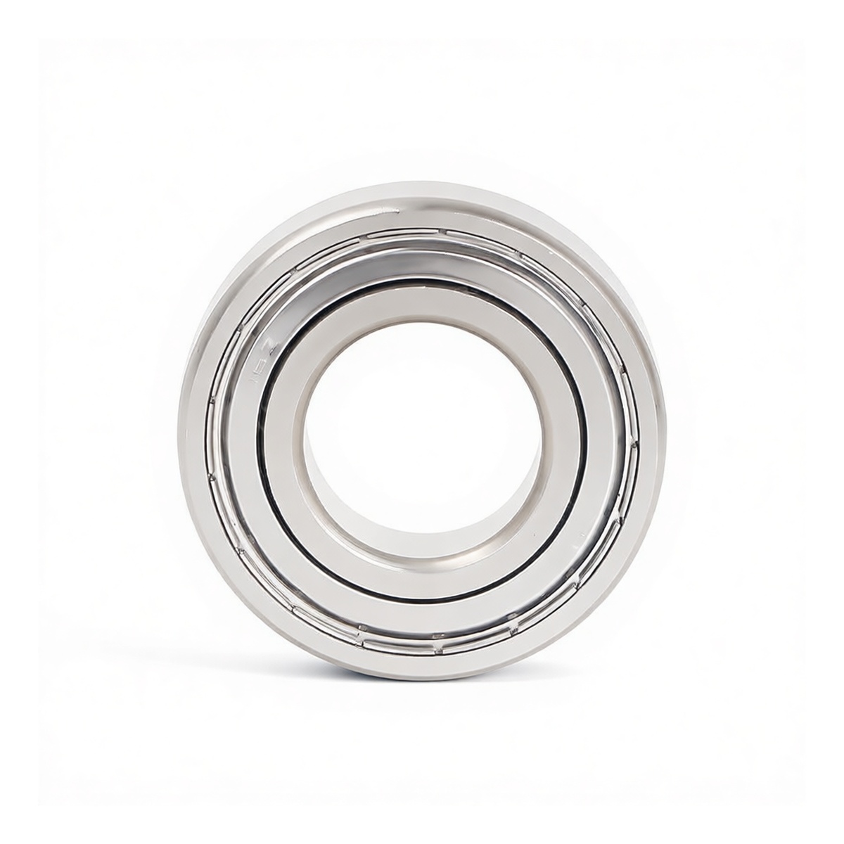 Stainless Steel Deep Groove Ball Bearing 0.67in Bore for Machinery, Pkg Qty 12