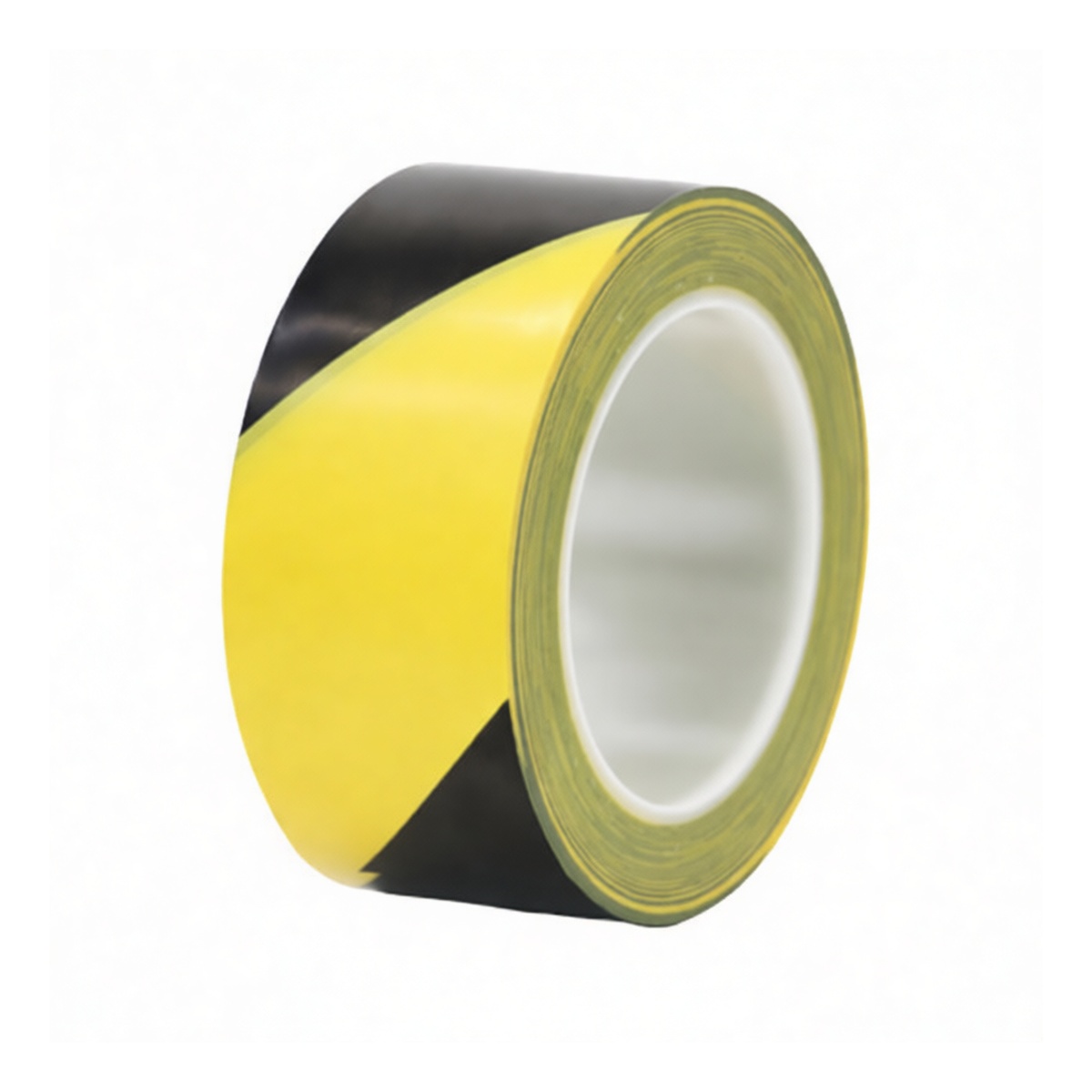 Industrial PVC Caution Tape, 4.72 in x 108.27 ft, Acrylic Adhesive, Pkg Qty 12