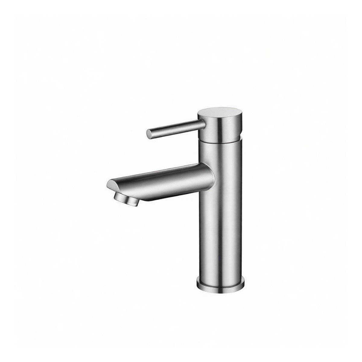 304 Stainless Steel Single Hole Bathroom Sink Faucet, 1.26-1.65 in, Pkg Qty 2