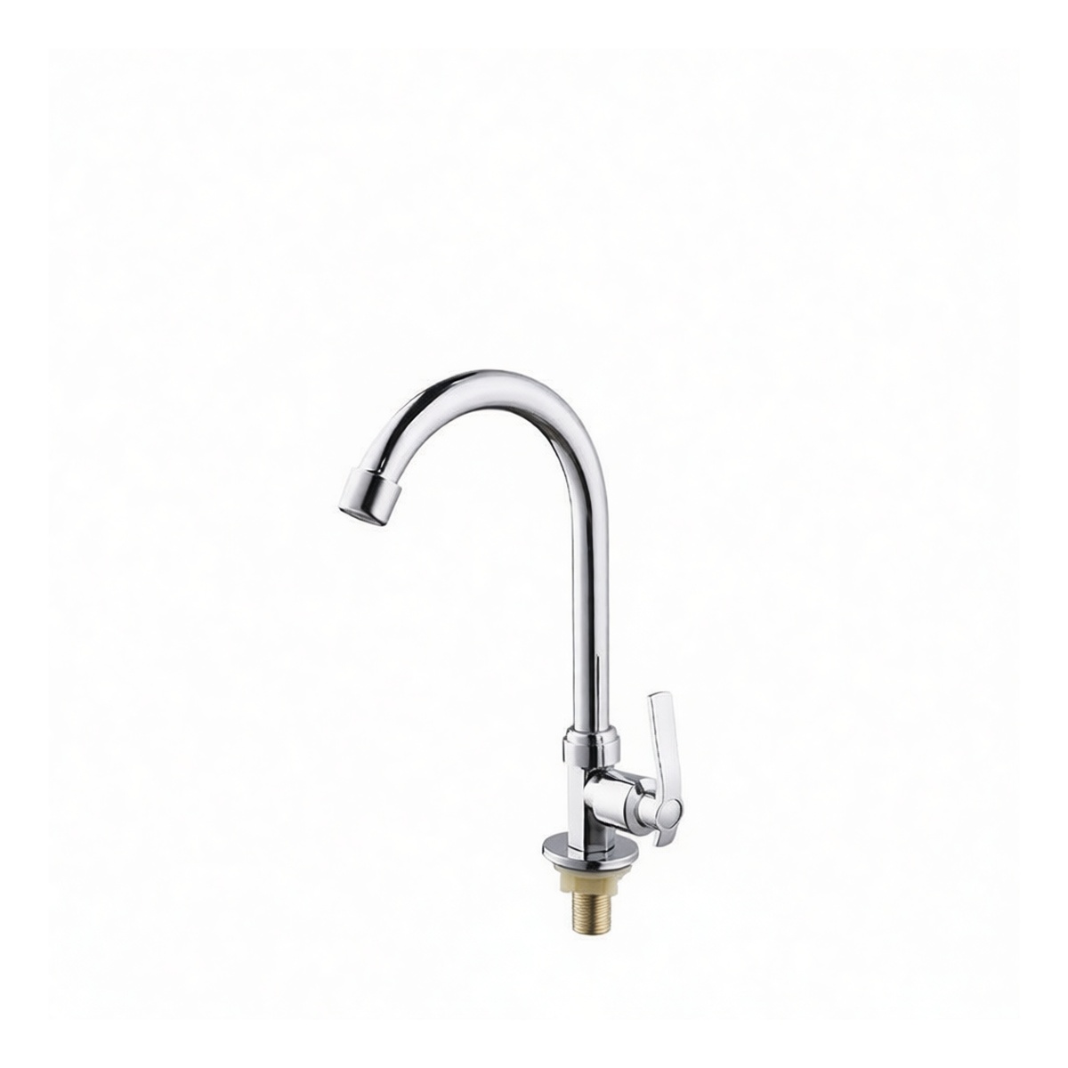 Zinc Alloy Single Hole Bathroom Sink Faucet, 1-1.1 Inches, Pkg Qty 5