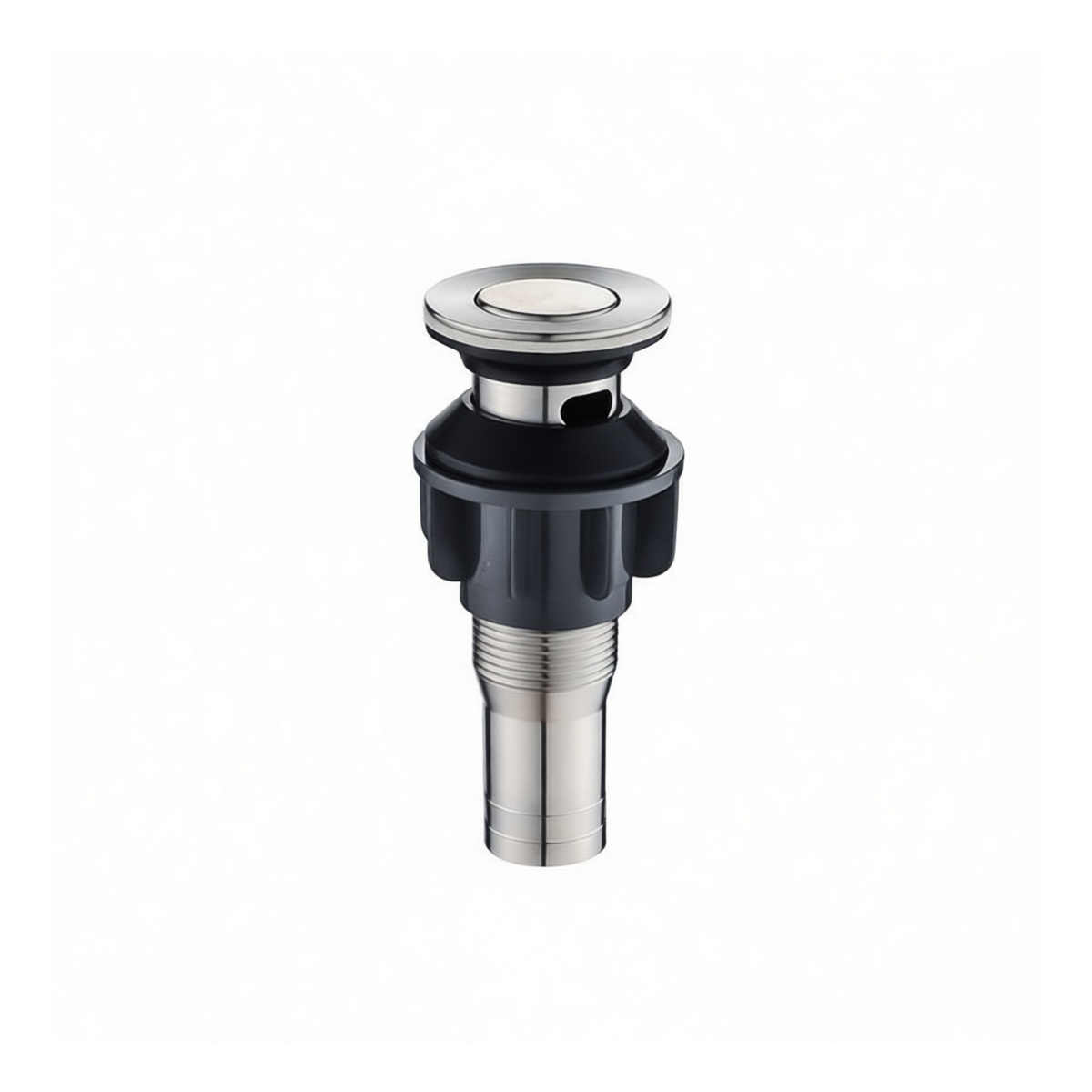 201 Stainless Steel 1.26-Inch Flip Plate Bathroom Sink Drain, Pkg Qty 12