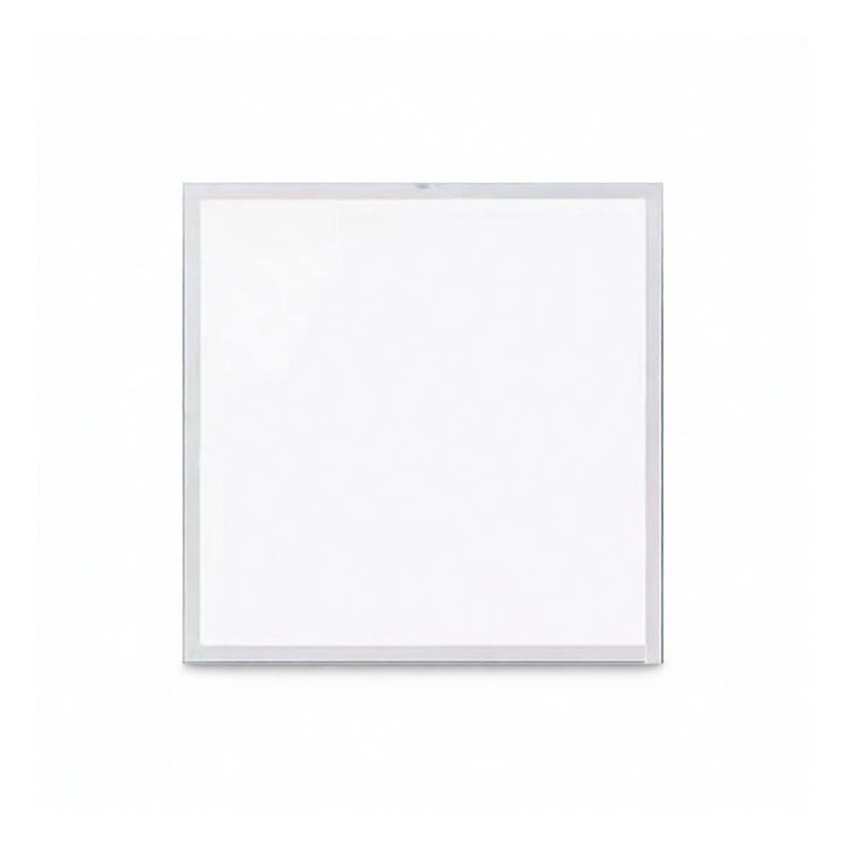 48W 24x24in Aluminum LED Flat Panel Light White Recessed Ceiling, Pkg Qty 20