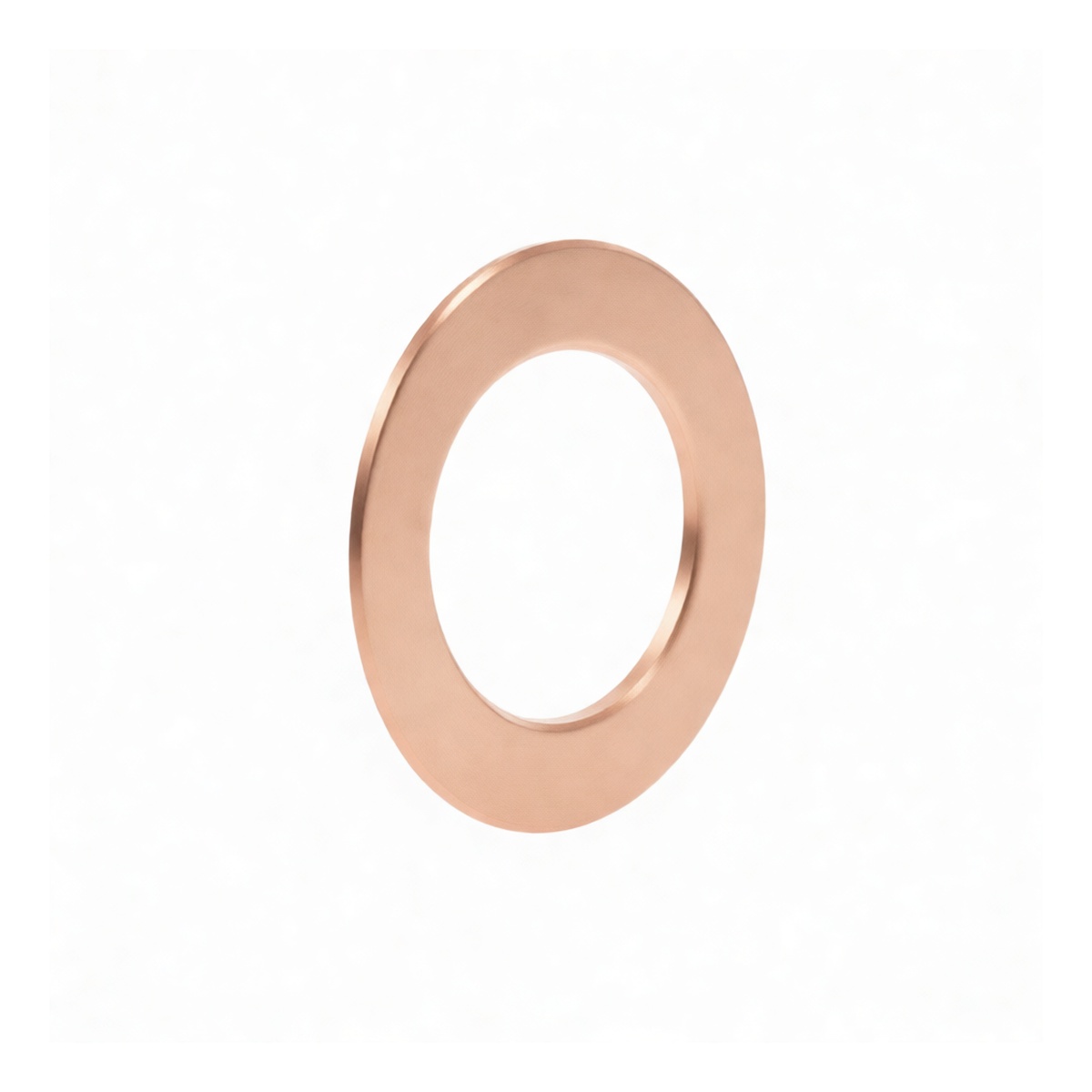 Copper Retaining Washer 0.472" Bore 0.059" Thick, Pkg Qty 1000