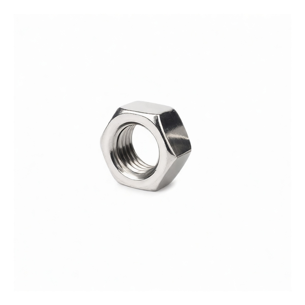 Stainless Steel 304 A2-70 Hex Nut, M45, 1.772 in Width, Pkg Qty 6
