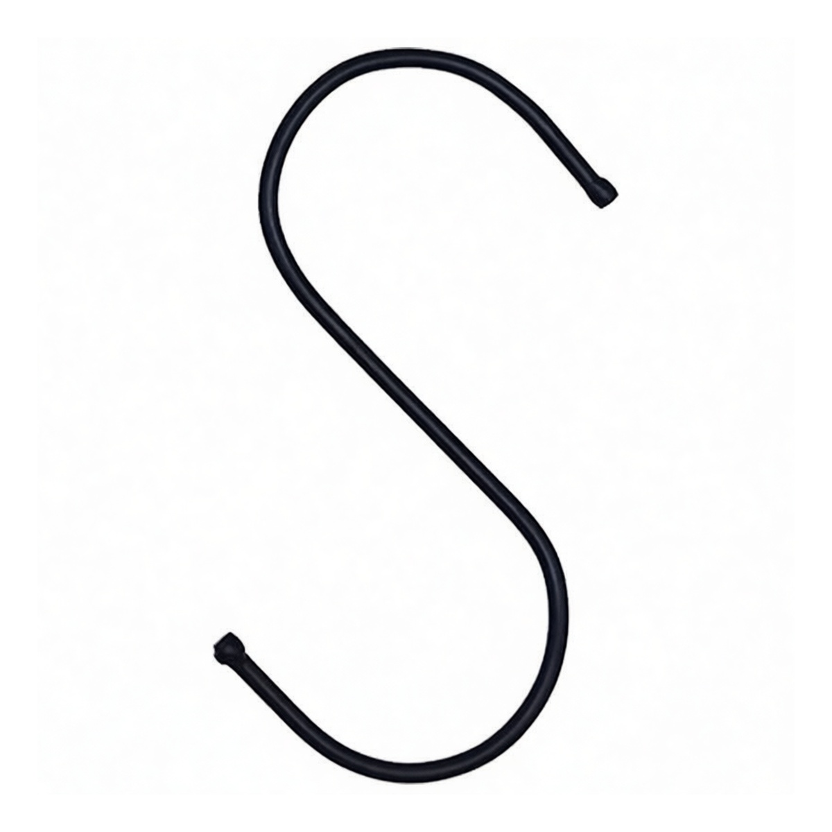 Stainless Steel Black Utility Hooks, 3.54 Inch, 5 lbs Capacity, Pkg Qty 100