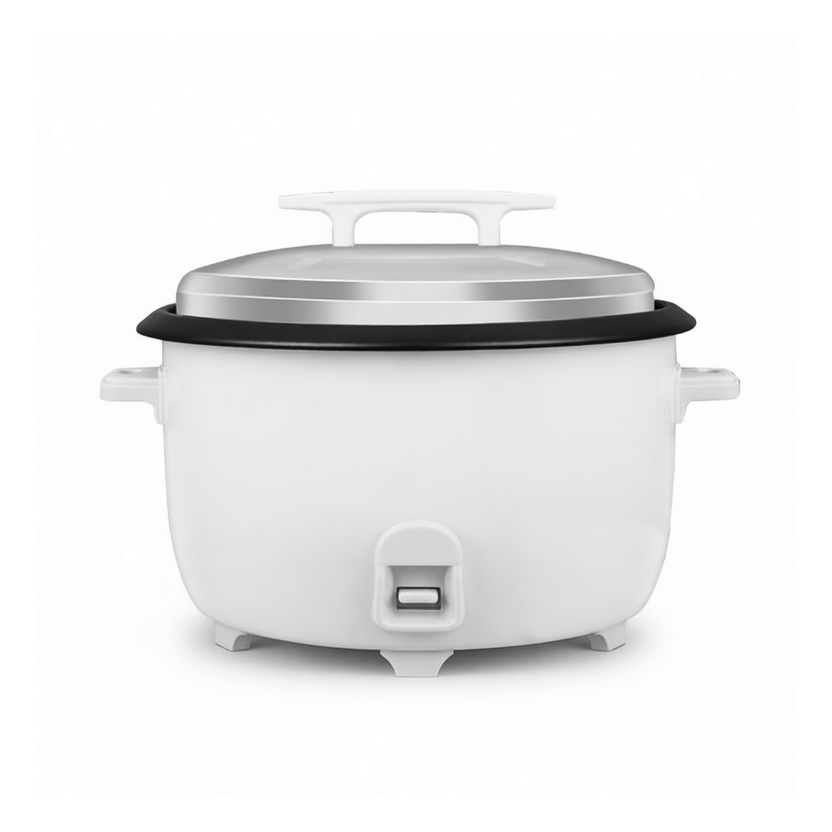 Stainless Steel Commercial Rice Cooker, 45 L, 23.6x23.6x15.0 in