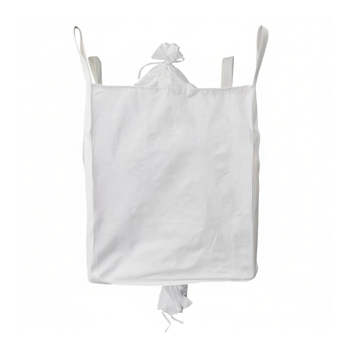 Polypropylene Bulk Bag 35.4x35.4 in 2425 lbs Spout Discharge, Pkg Qty 6