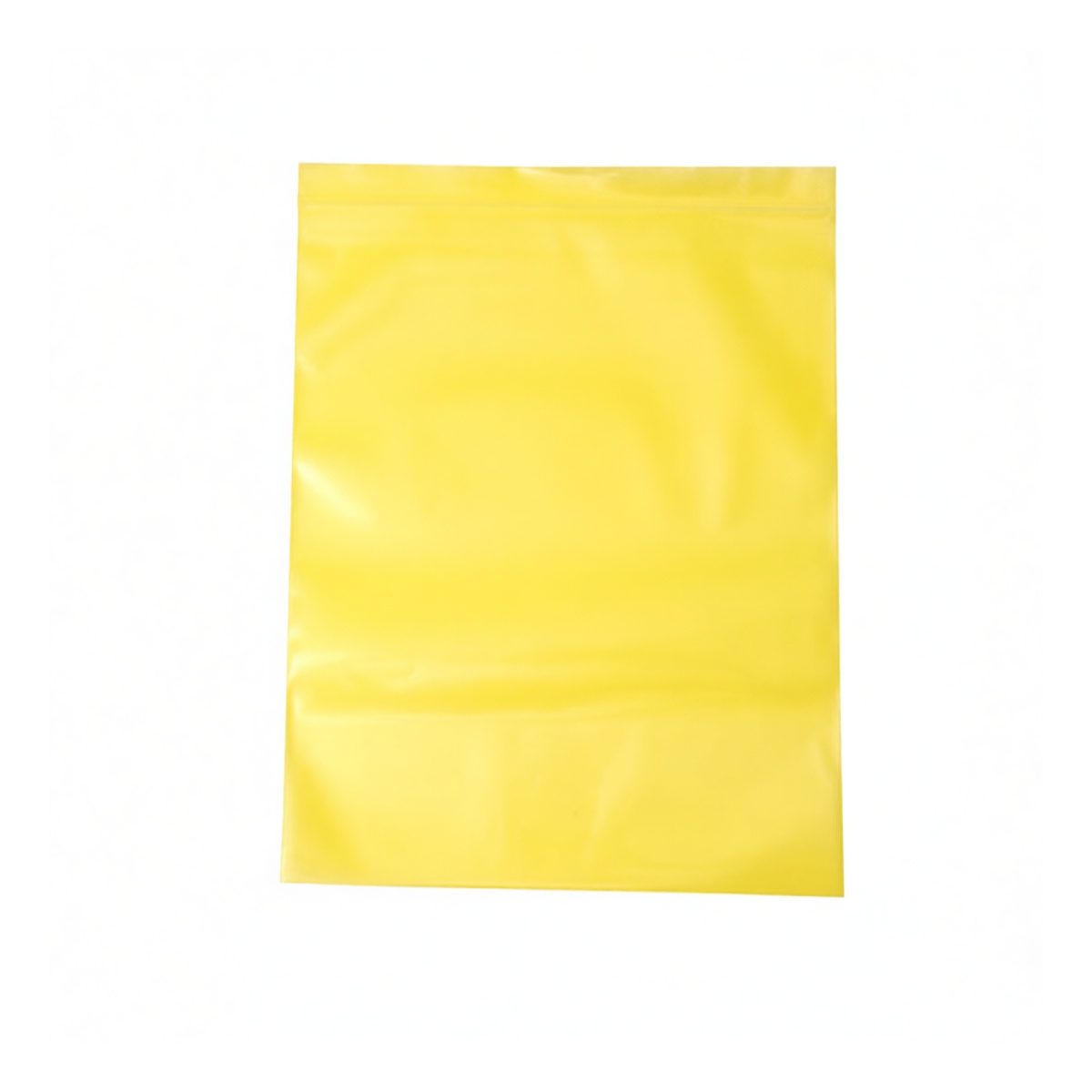 Yellow VCI Polyethylene Zip Bags 7.9x4.7 in 0.0035 in Thick, Pkg Qty 100