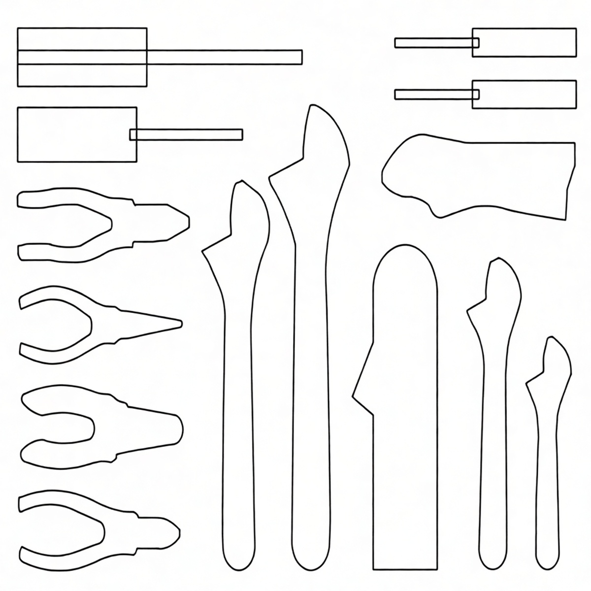 Foam Drawer Liner 15.4x12.3x0.8 in Custom for Modular Tool Storage