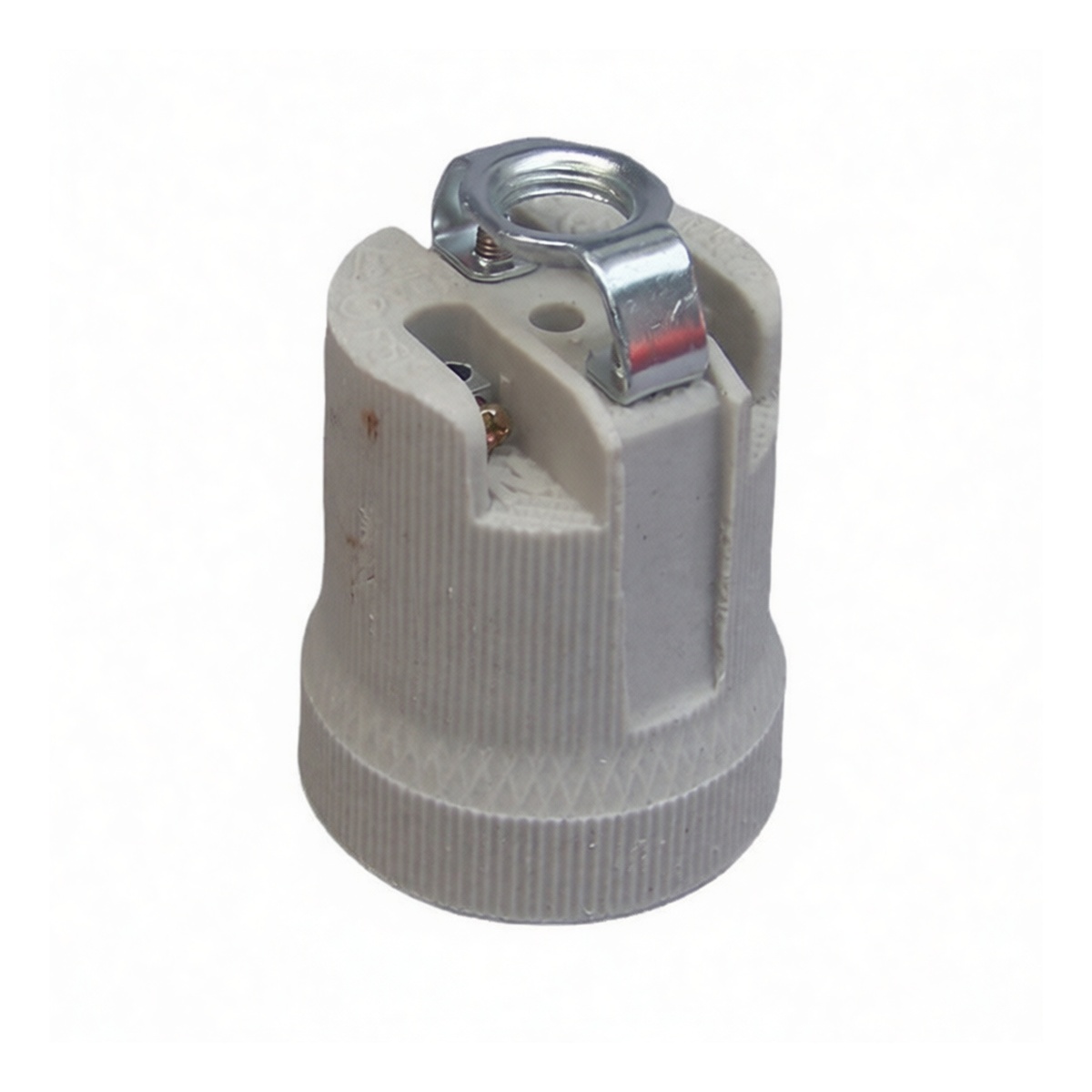 E27 Full Thread Brass Lamp Holder for Track Lighting, Pkg Qty 36