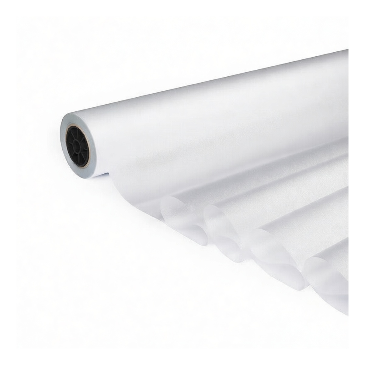 Frosted PVC Window Film, 47.2 in x 32.8 ft Flat Sheet, Pkg Qty 2