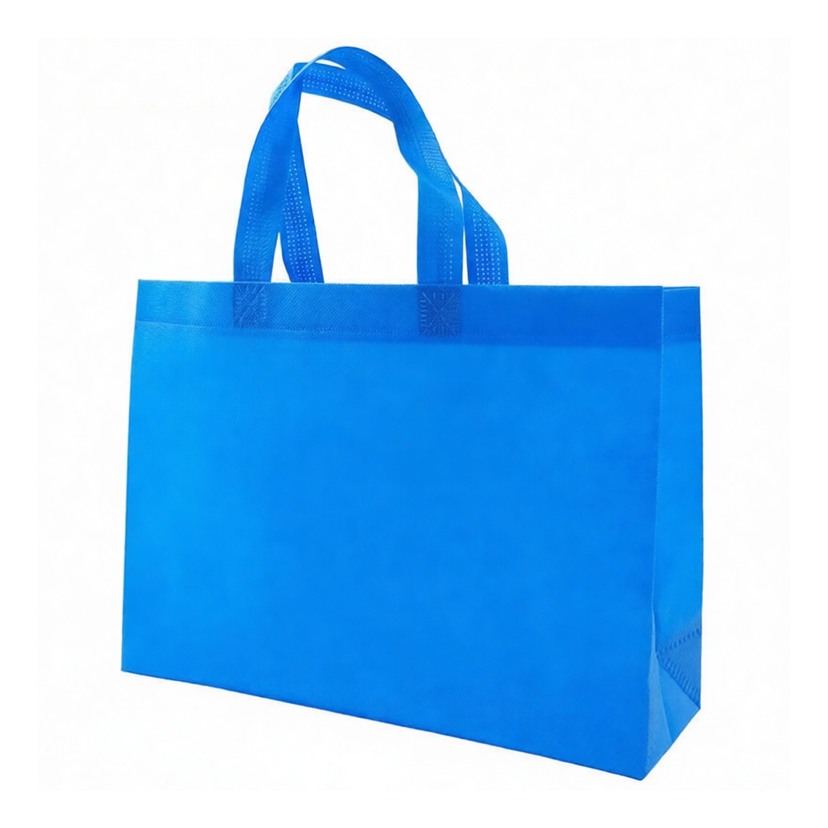 Non-Woven Bulk Bag 15.7x11.8 in 15.4 lbs Load Blue, Pkg Qty 100