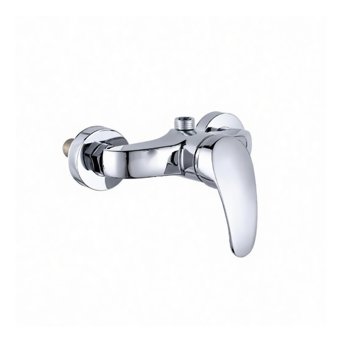 Copper Alloy Single Hole Shower Faucet, 4.33x6.10x2.36in, Pkg Qty 5