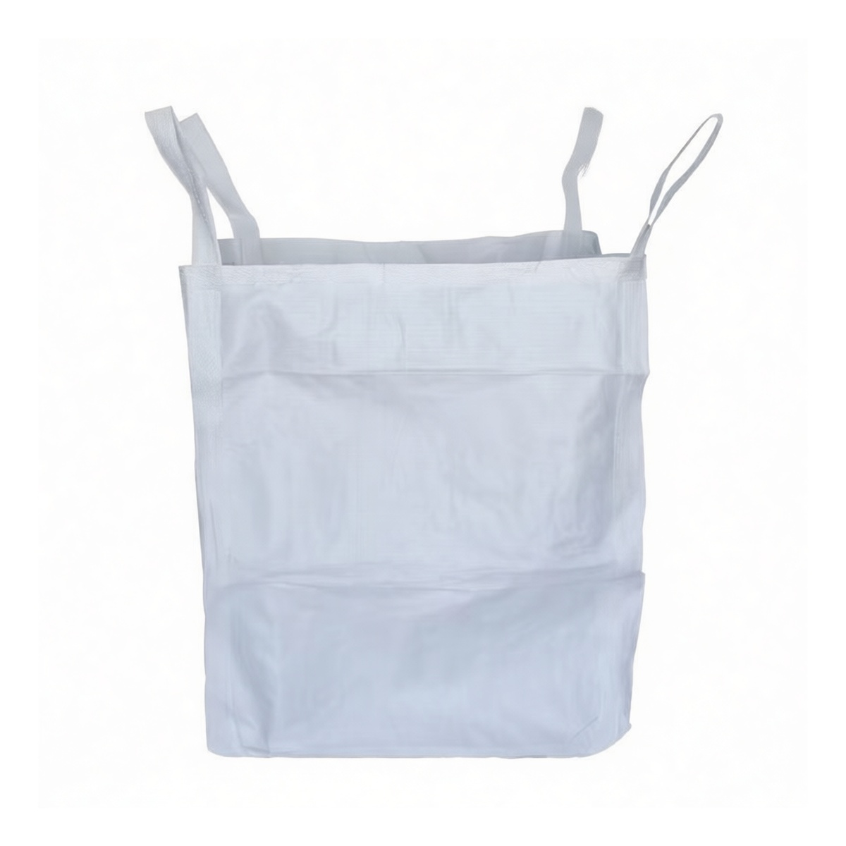 Polypropylene Bulk Bag 39.4x39.4 in 3968 lbs Flat Bottom, Pkg Qty 10