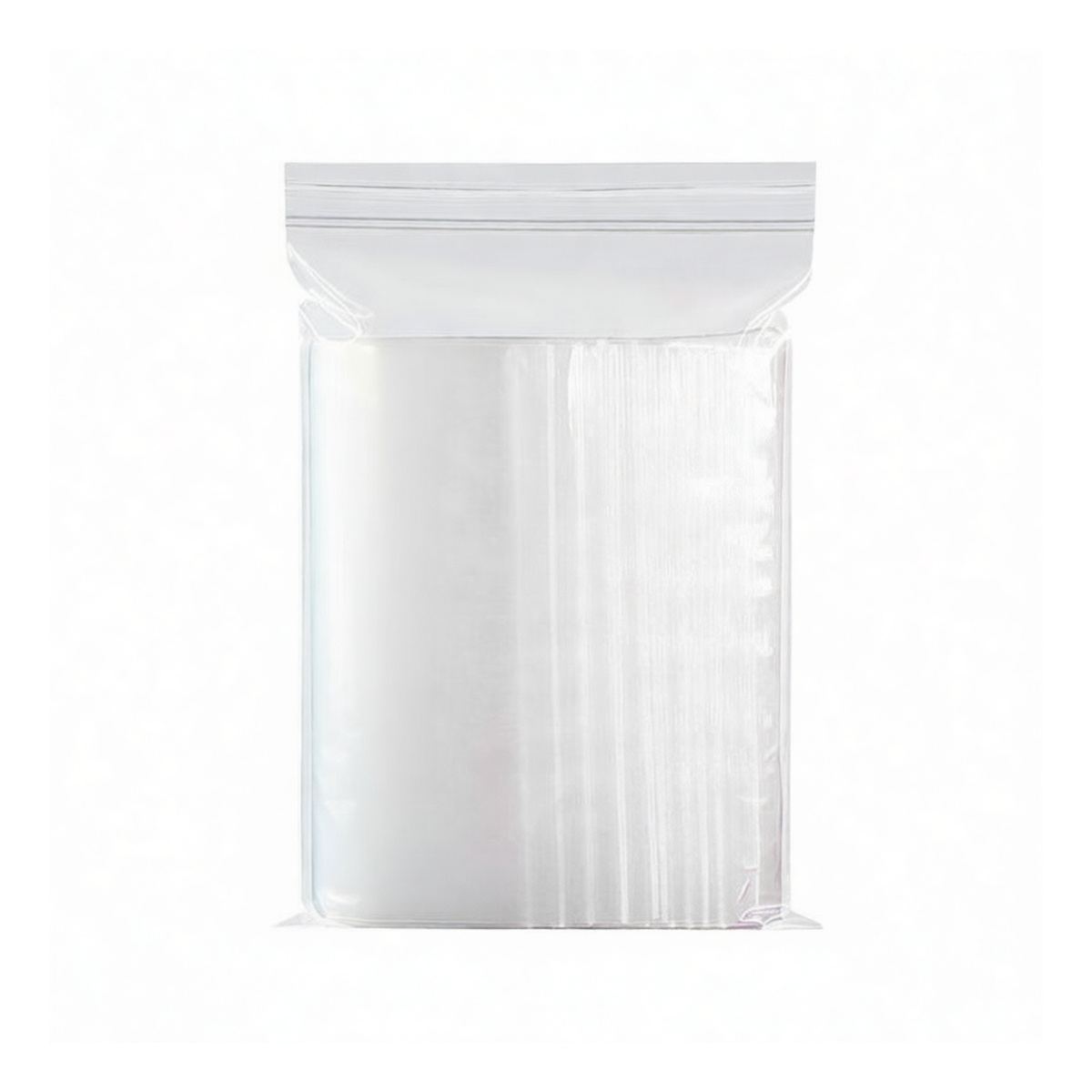 PE Resealable Bags 3.94x7.87 in 10 mil Clear Short-Edge Open, Pkg Qty 5000