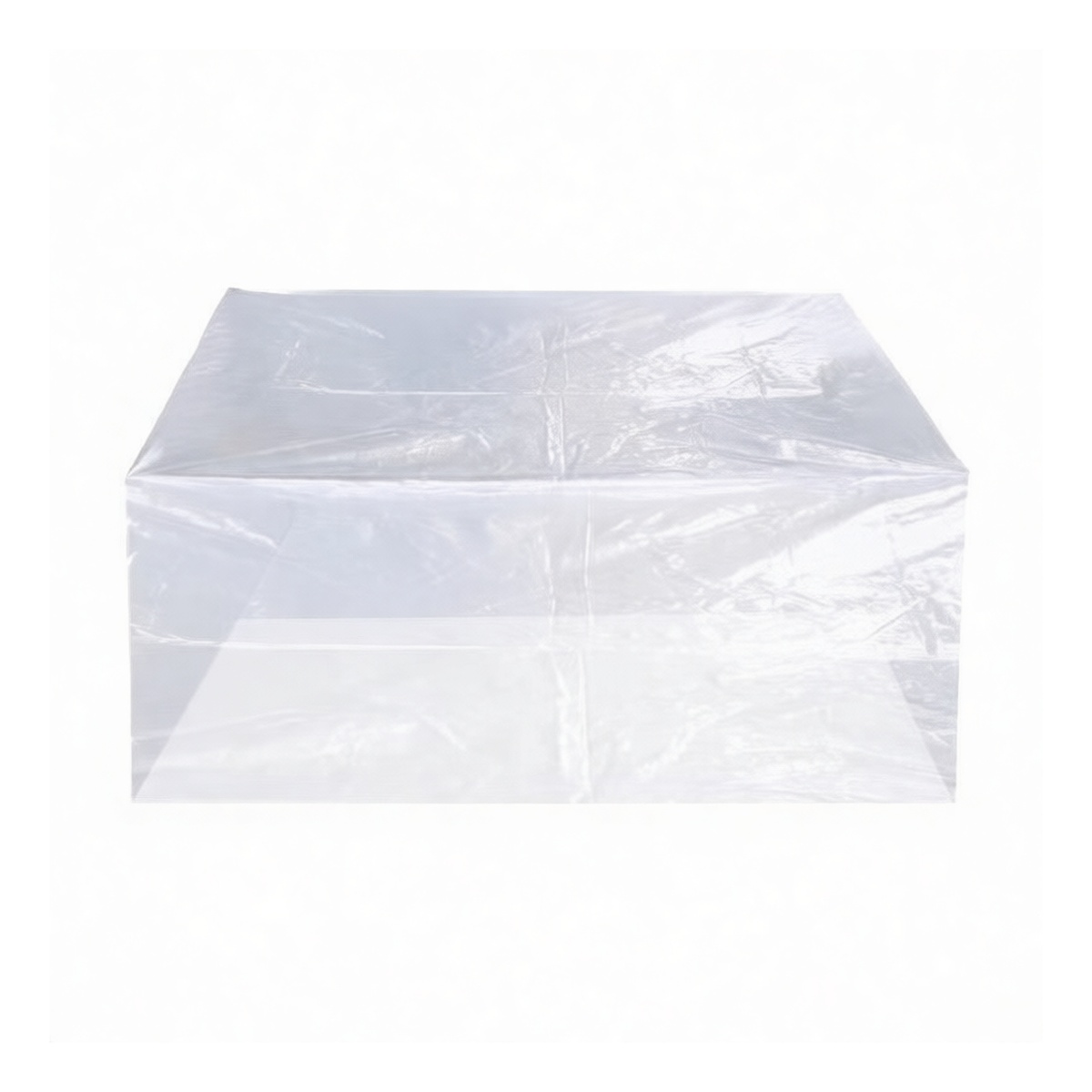 PE Bulk Bag 59.1x39.4x59.1 in Flat Bottom for Electrical Cabinets, Pkg Qty 8