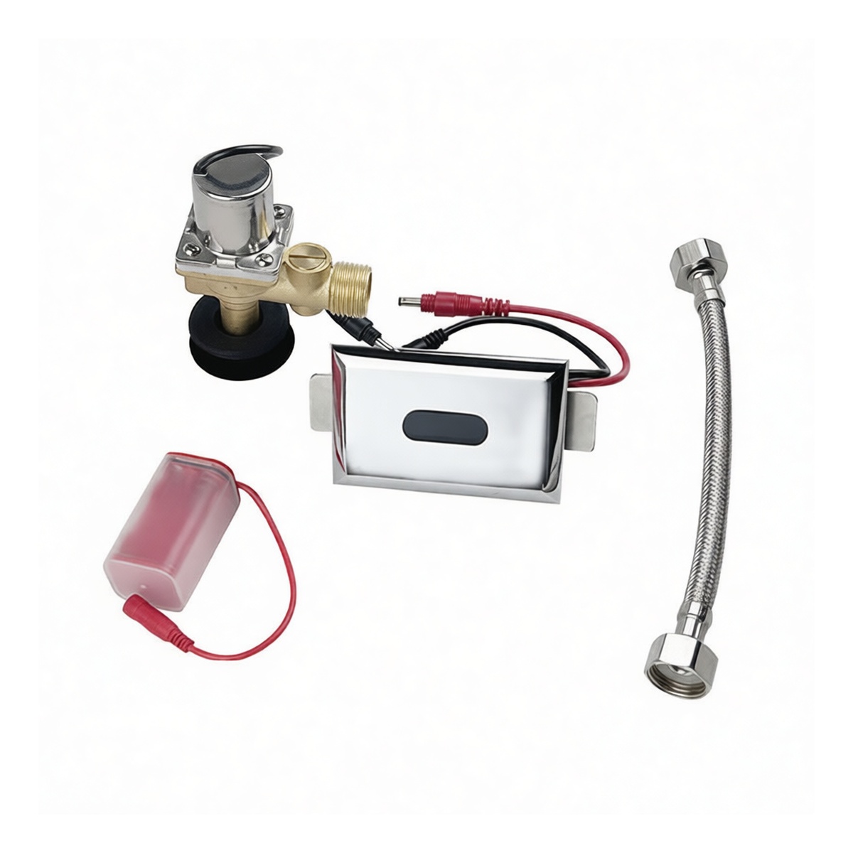 1/2 Inch Brass Solenoid Valve for Urinal Sensor Systems, Pkg Qty 12