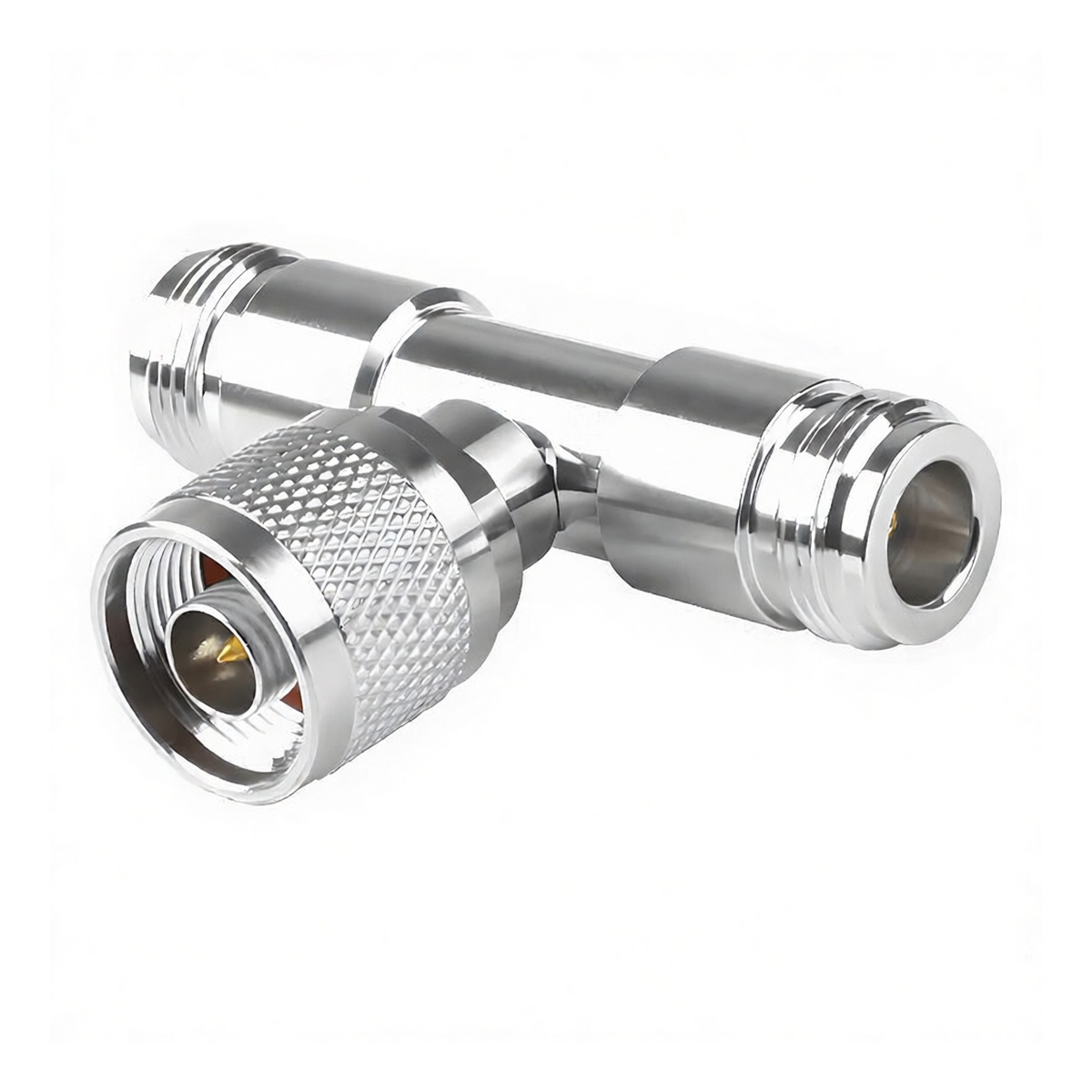 PVC N-Type Push-On Tee 2M for Manual Hose Reels, Pkg Qty 10