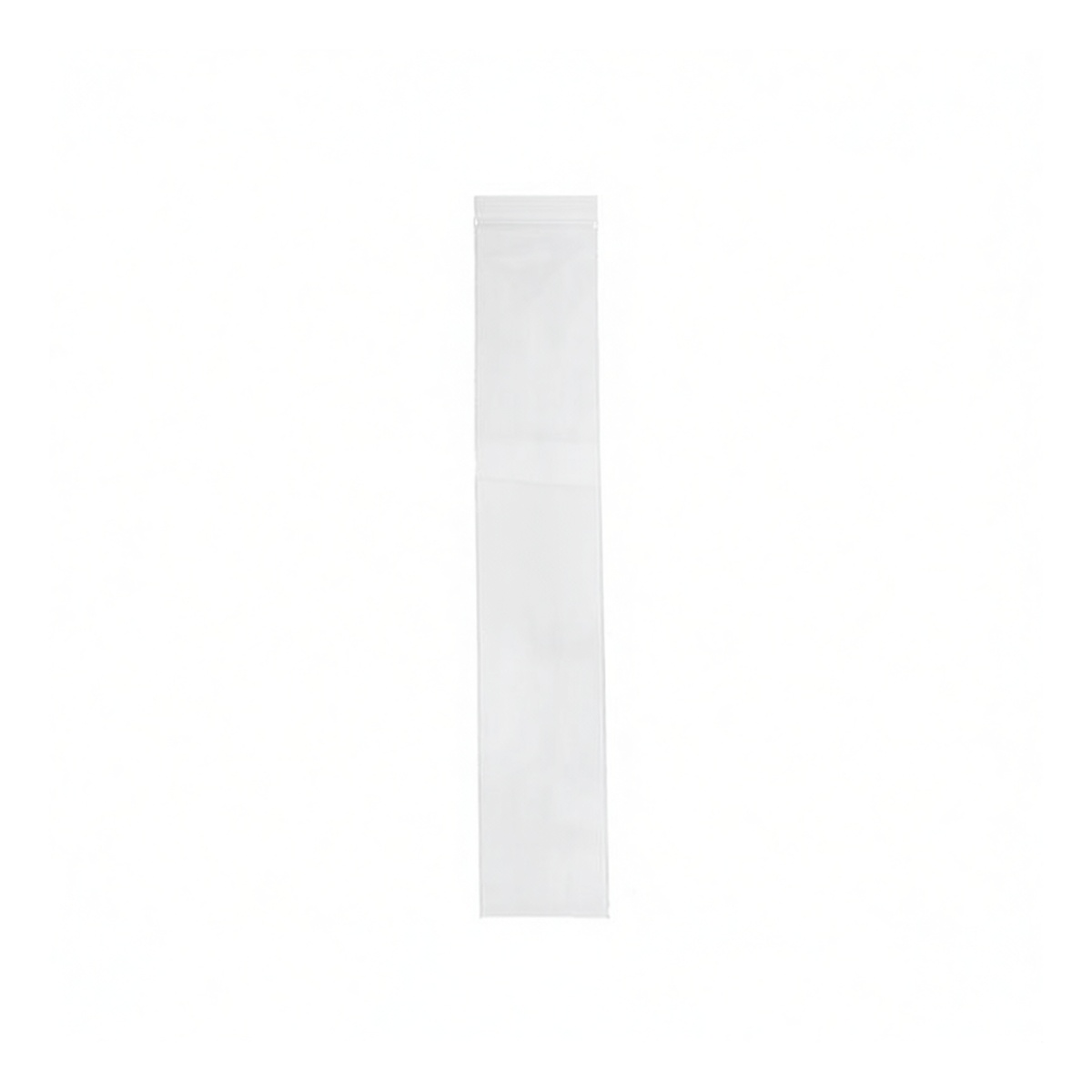 PE Resealable Bag 3.15x5.91 in 7 mil Thin White Edge for Retail, Pkg Qty 5000