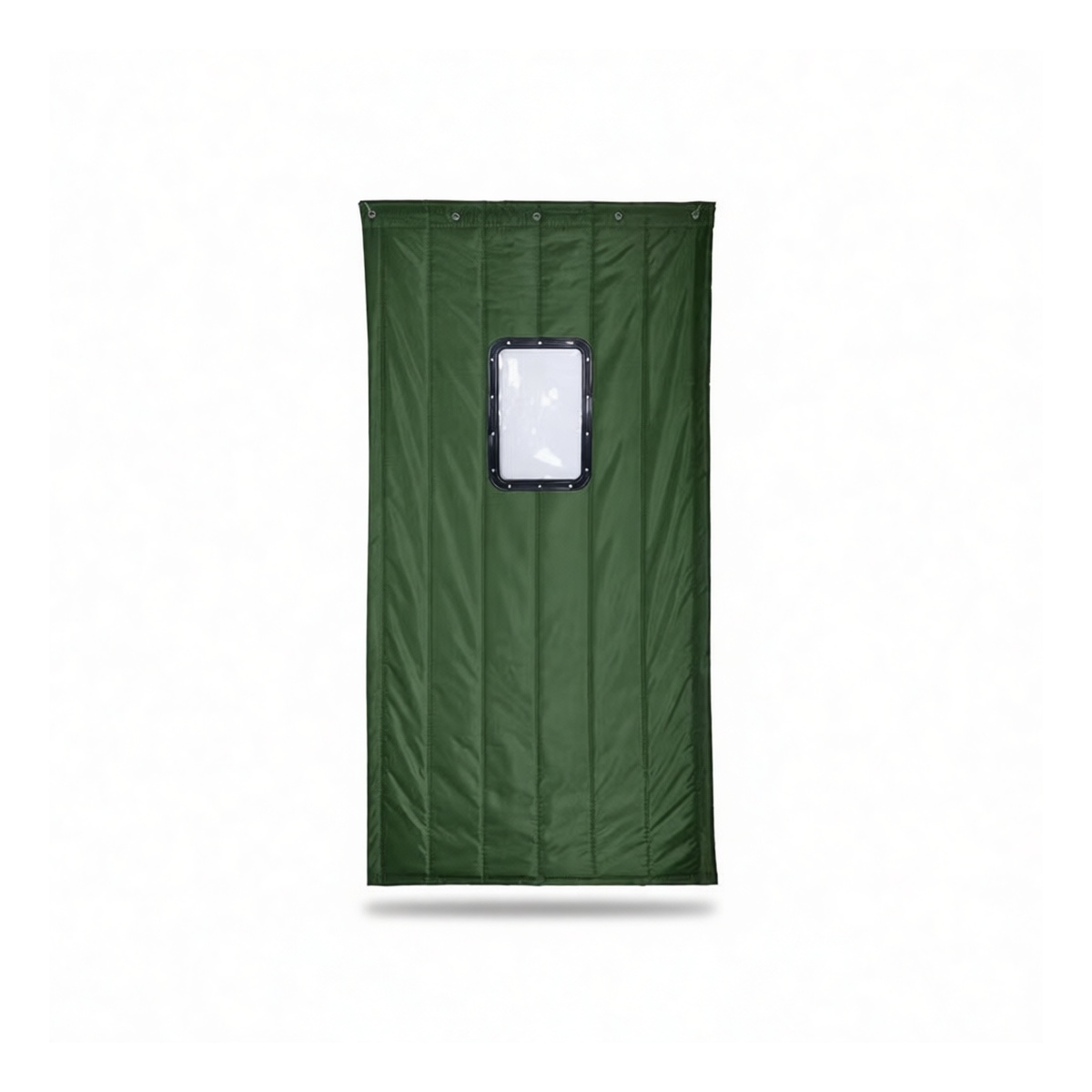 Cotton Strip Door Curtain with 30x45 in Window, 19.69x78.74 in, Pkg Qty 8