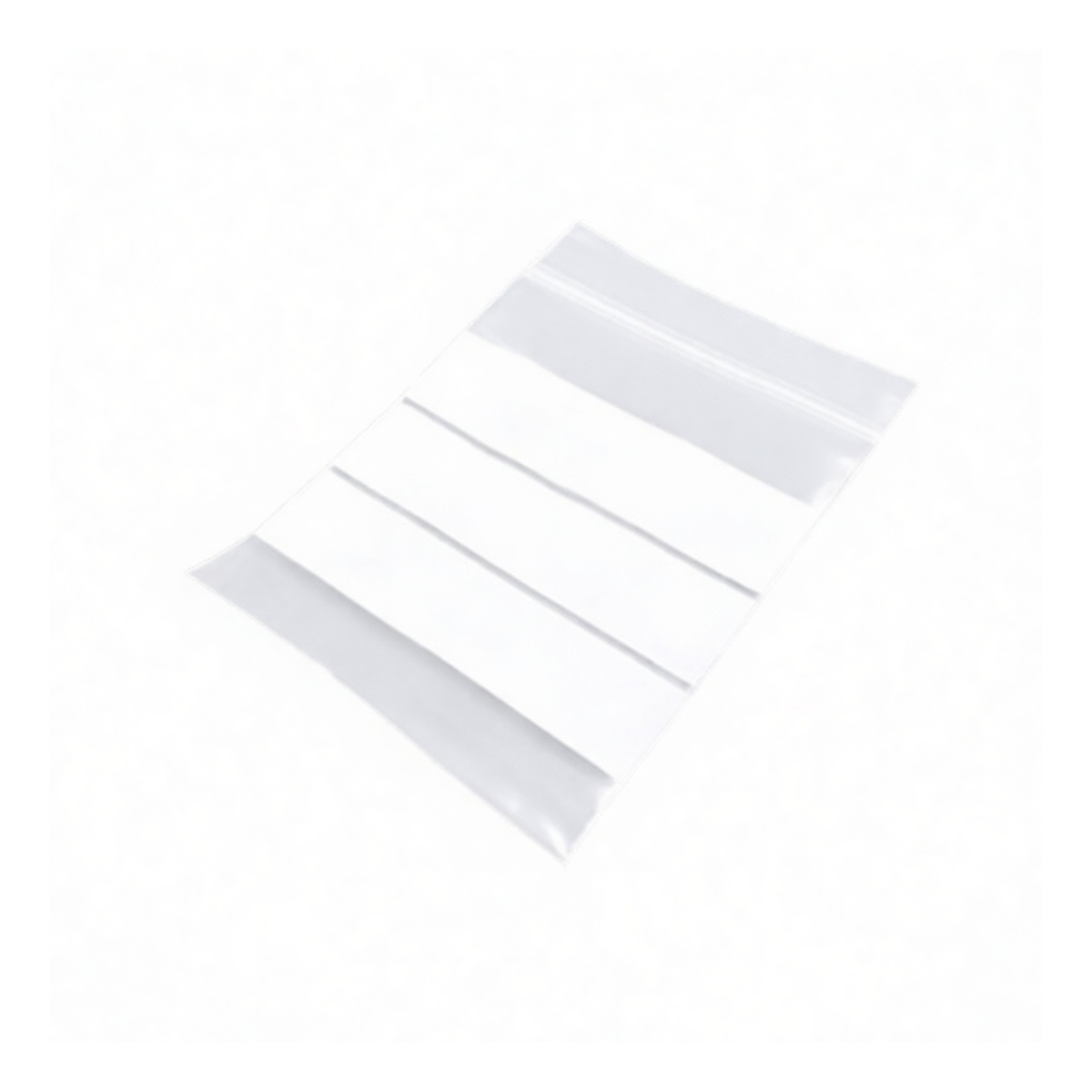 Write-On PE Reclosable Bag 1.97x2.76 in 0.2mm Thick Clear Retail, Pkg Qty 3000