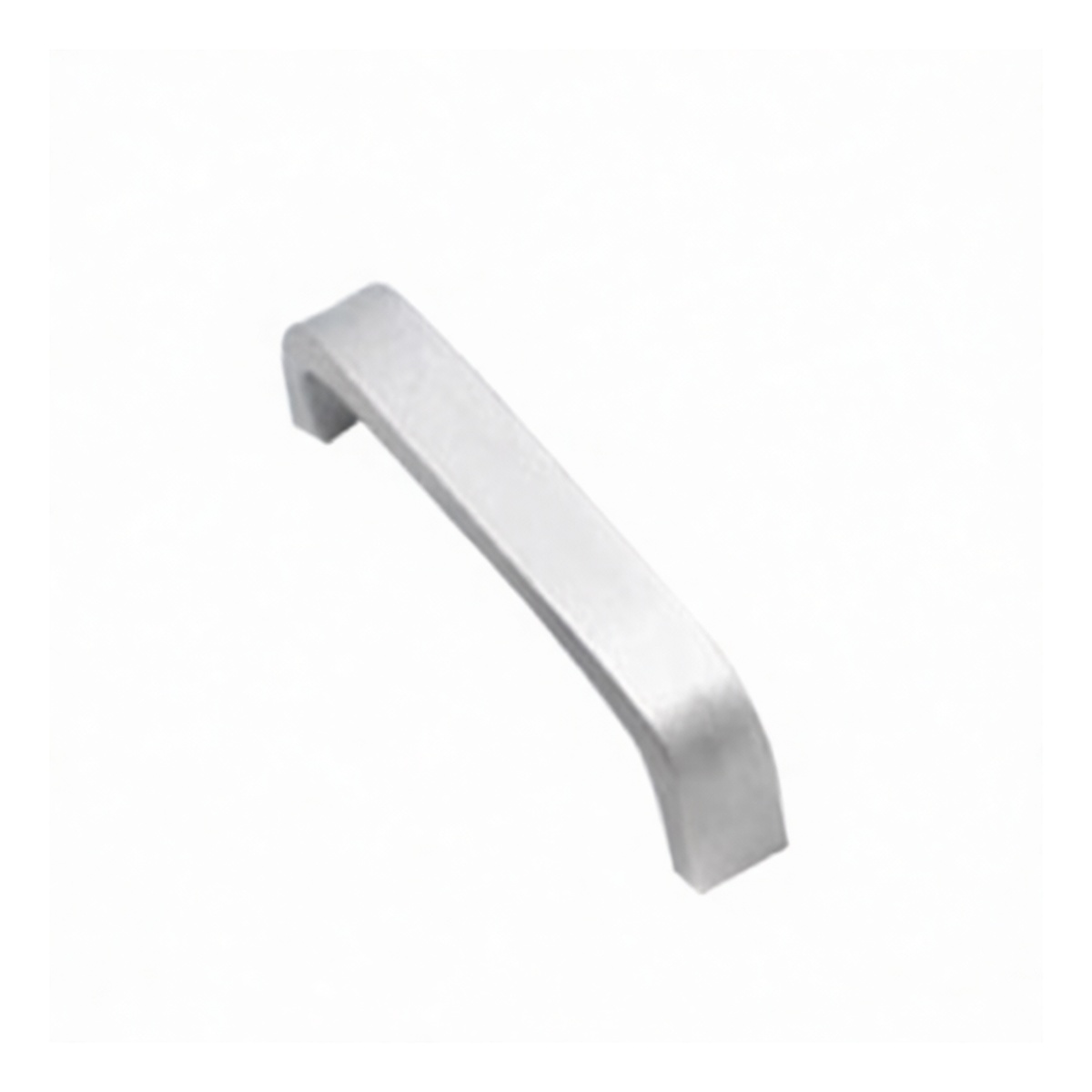 Aluminum Alloy Hand Knob, 2.76 in Diameter, Silver, Pkg Qty 80