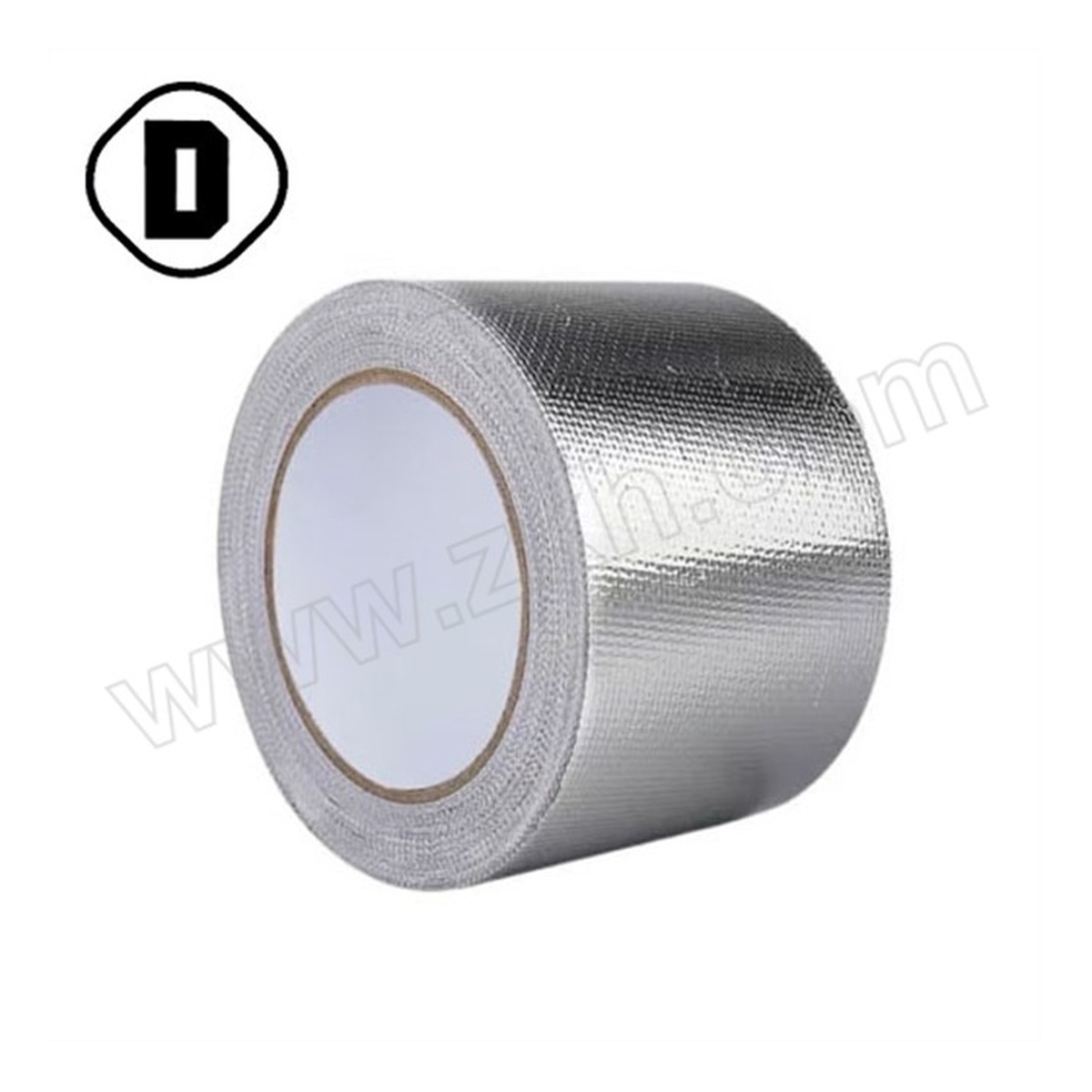 Heavy-Duty Fiberglass Composite Foil Tape, 1.89 in x 164 ft, Water-Based Adhesive, Pkg Qty 12