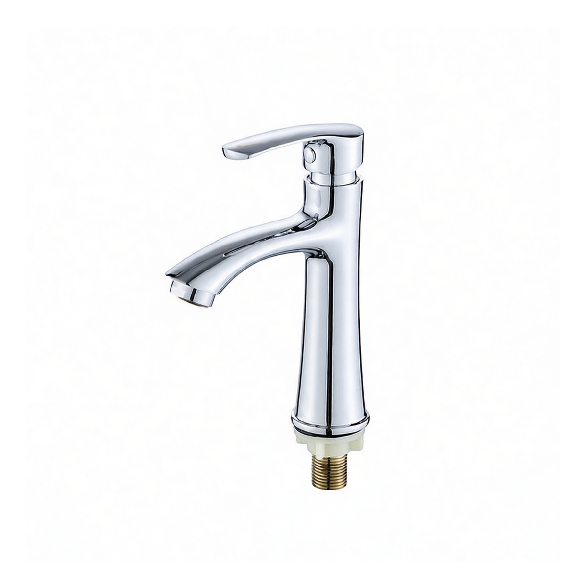 Zinc Alloy Single Hole Bathroom Sink Faucet with Hose, Pkg Qty 12