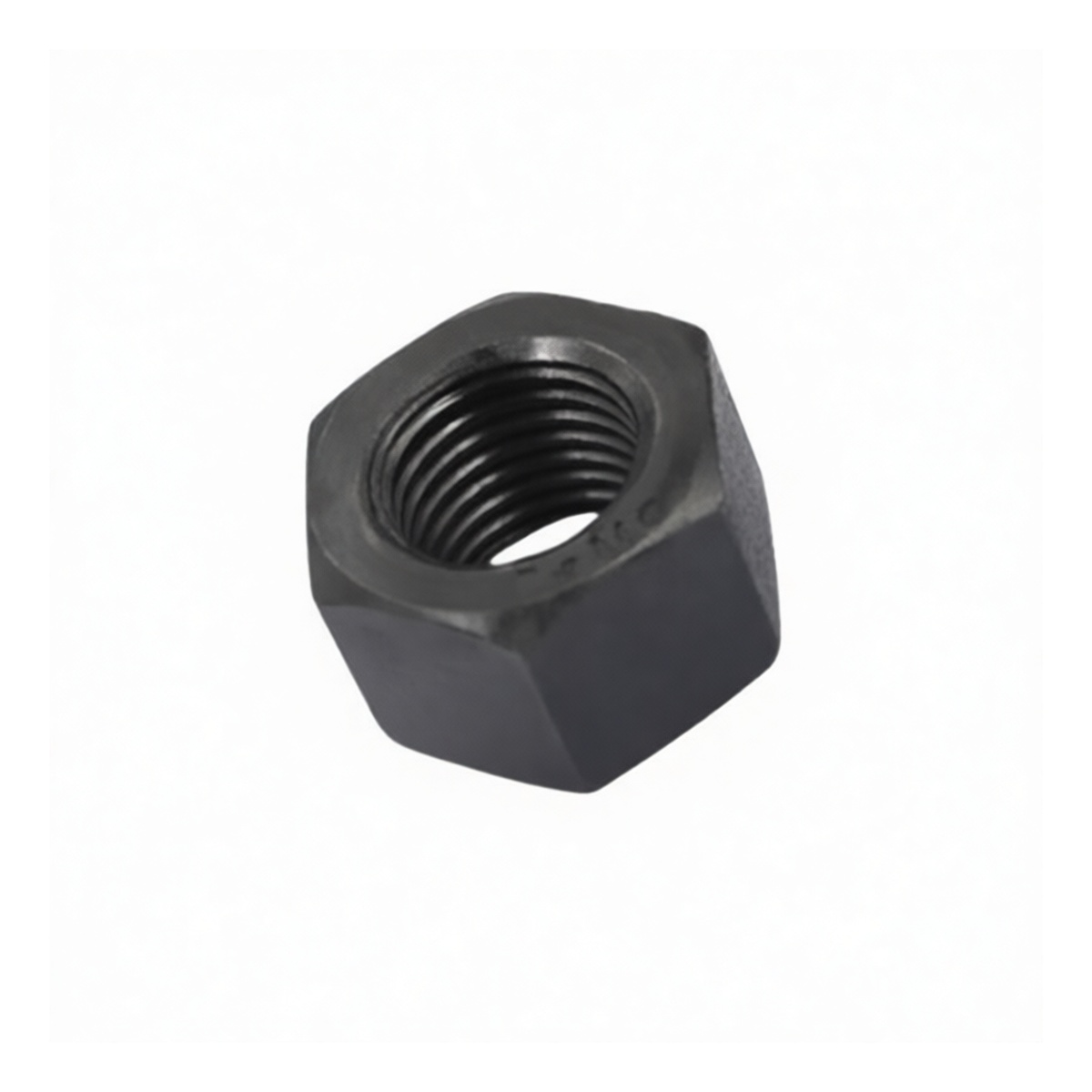 Grade 10 Alloy Steel Hex Nut, 1.26 Inch, Black Oxide, M16, Pkg Qty 500