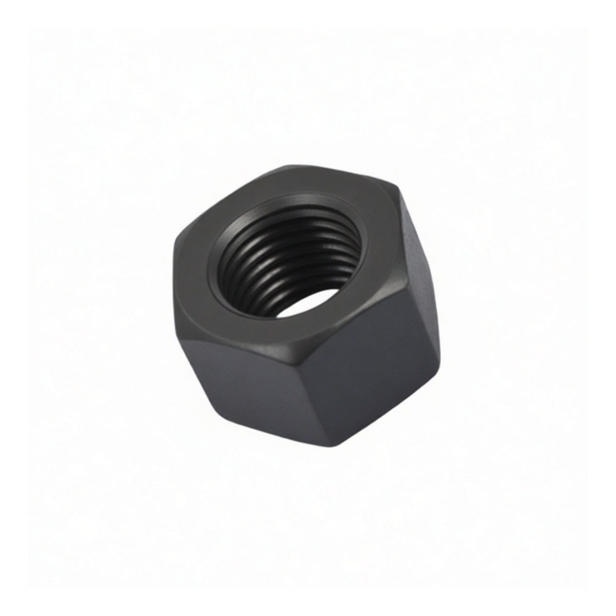 Grade 10 Alloy Steel Hex Nut, 1.575 in, Black Oxide Finish, Pkg Qty 80