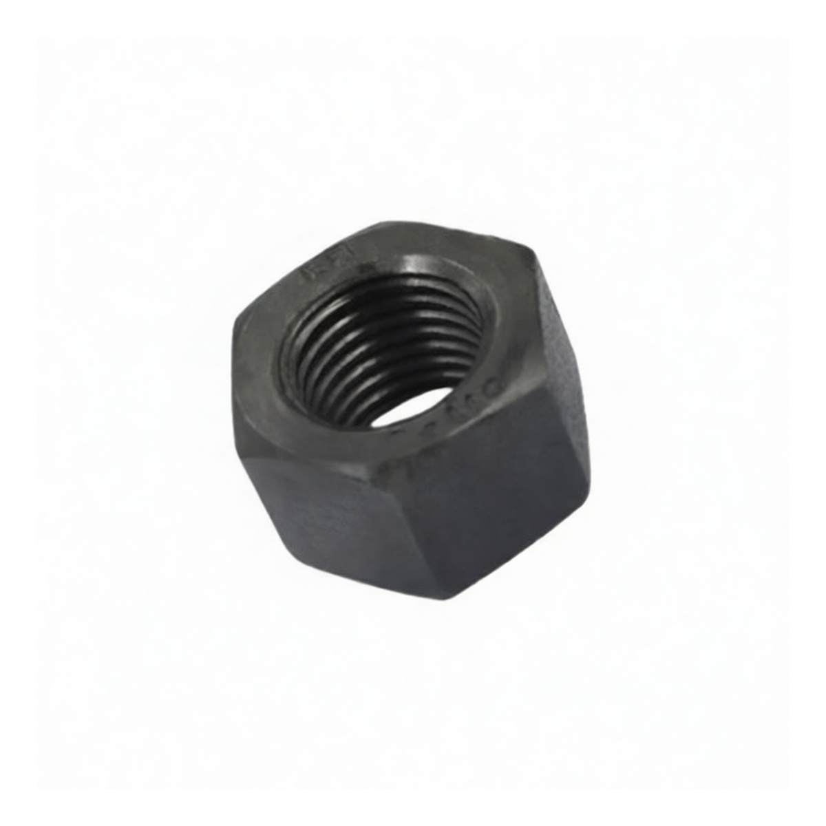 Alloy Steel Grade 10 Hex Nut, 1.417 in, Black Oxide, Pkg Qty 25