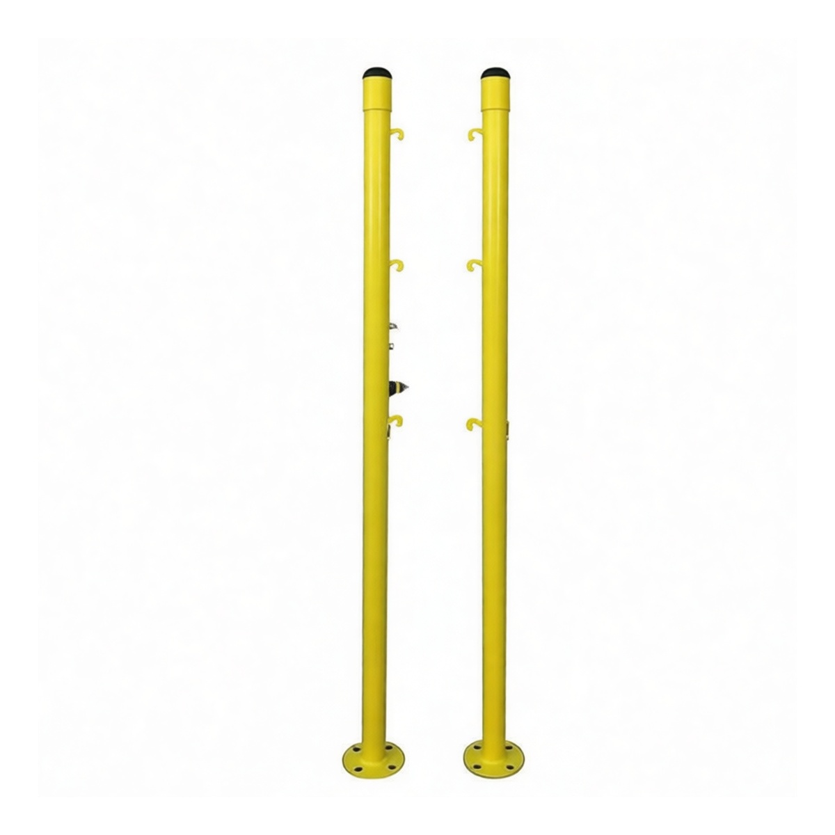 Steel Net Post Pair for 40-Inch Gates, Manual Height Adjustment