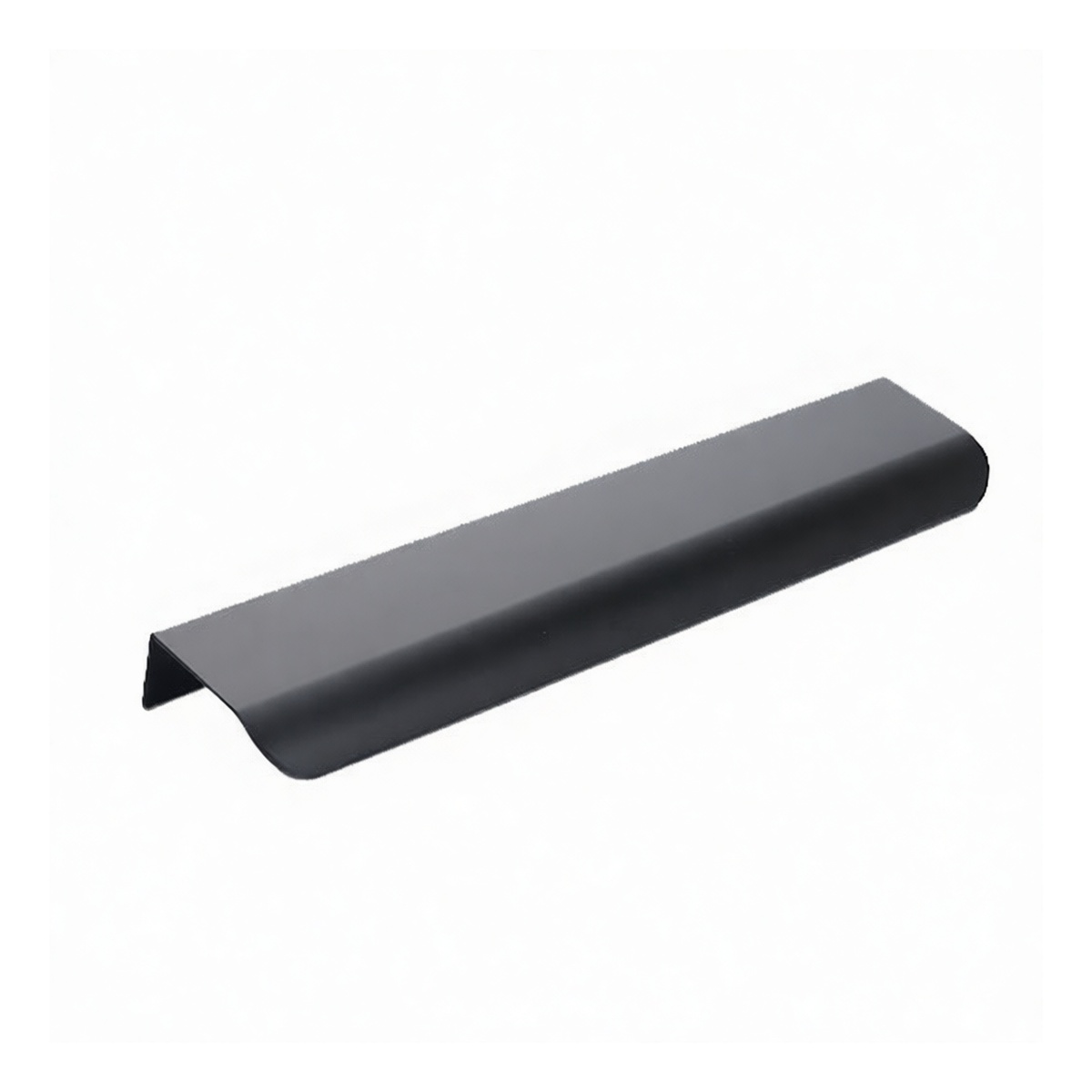 Black Aluminum Alloy Cabinet Handles, 7.87 in, Pkg Qty 50