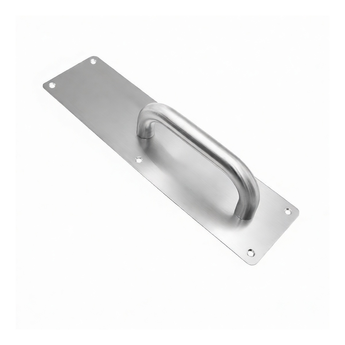 Stainless Steel Slide Plate with Handle, 11.81 x 3.15 in, Pkg Qty 12