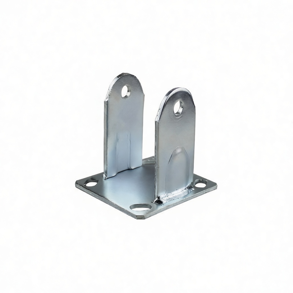 Carbon Steel Galvanized Handrail Bracket 4" Rail 500 lbs Load Pkg Qty 8