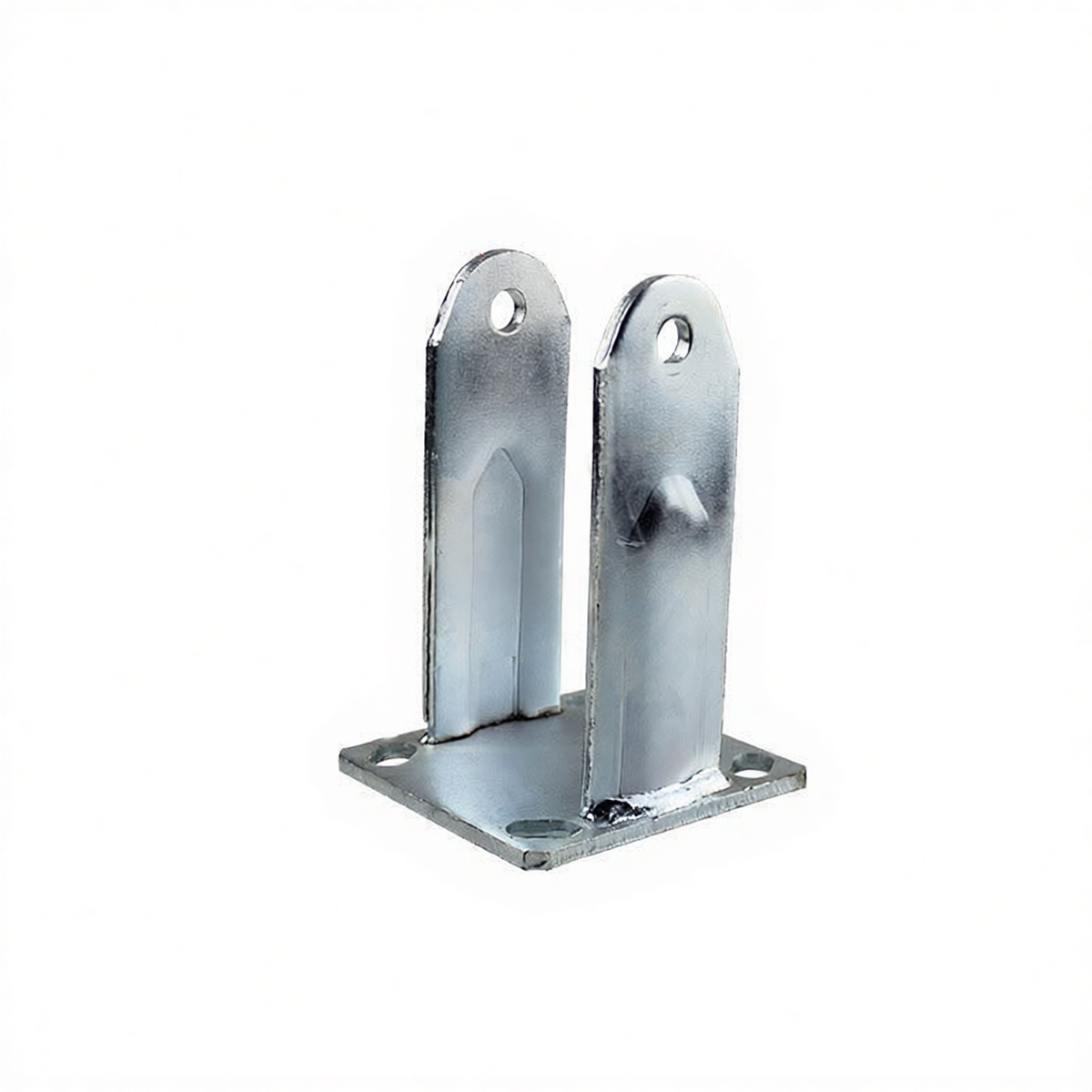 Galvanized Carbon Steel Handrail Bracket 6" Rail 1.5" Proj 500 lbs Pkg Qty 6