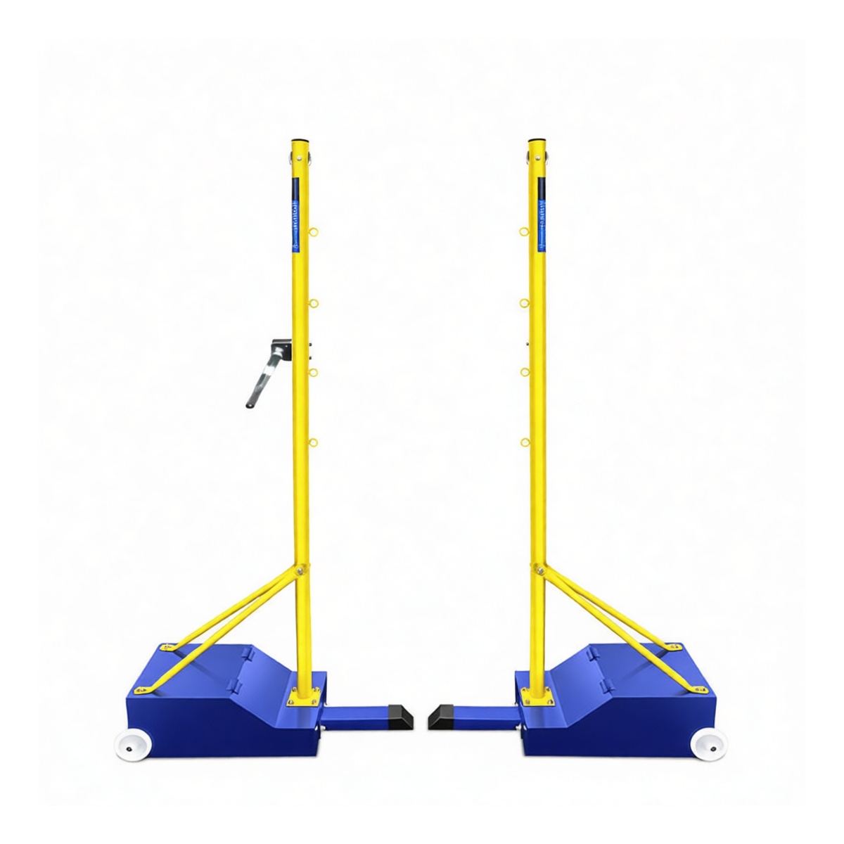 Steel Net Post for 20 ft Wide Gates, Manual Setup