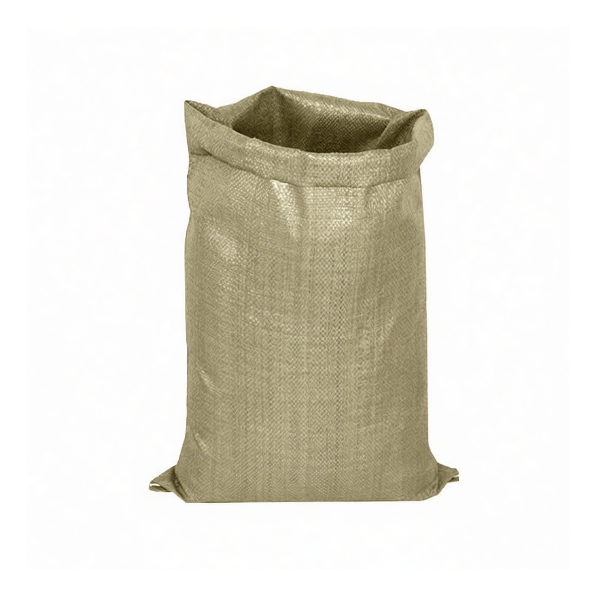 Gray Polypropylene Woven Bag 49.2x35.4 in 22 lbs Load Open Top, Pkg Qty 2