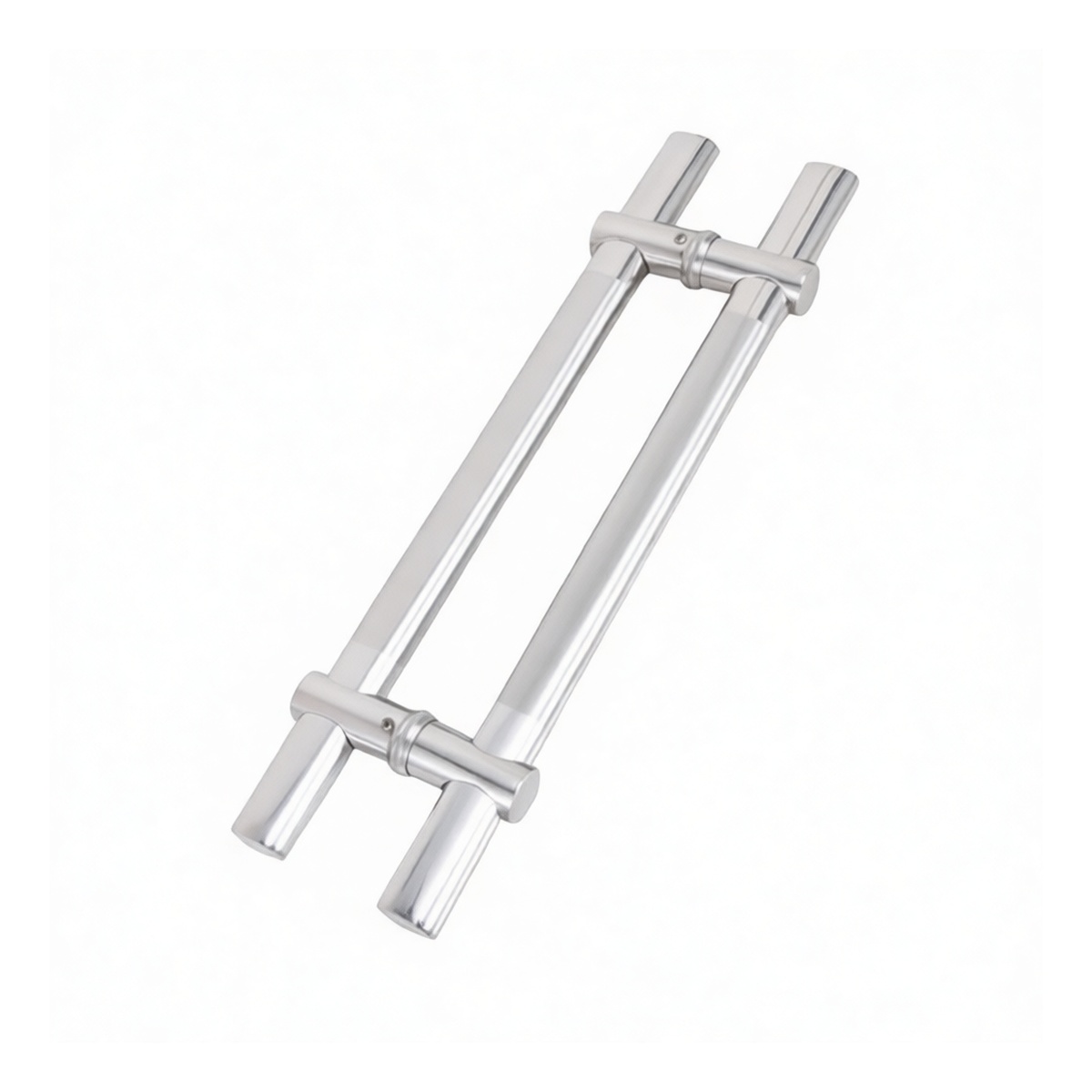 Stainless Steel Glass Door Handle, 31.5 in, Adjustable 800mm Hole Centers, Pkg Qty 2