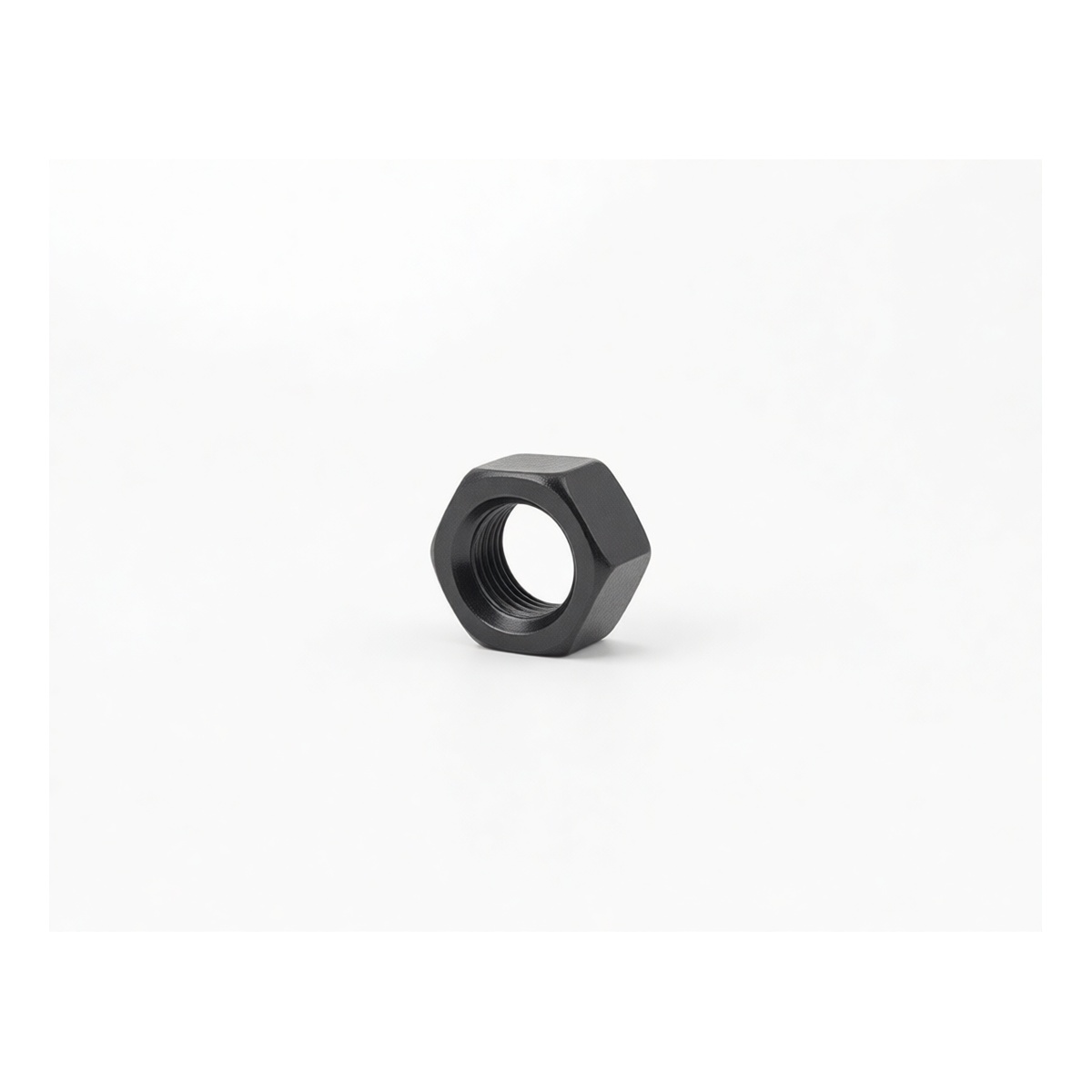 Grade 10 Carbon Steel M52 Hex Nut, 2.047" Width, Black Oxide, Pkg Qty 10