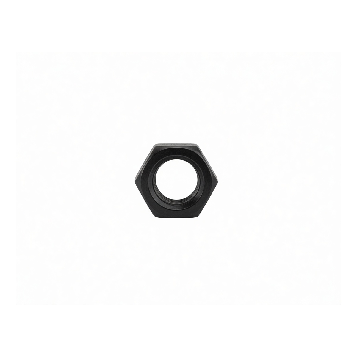 Grade 10 Carbon Steel M64 Hex Nut, Black Oxide, 2.52 in, Pkg Qty 6