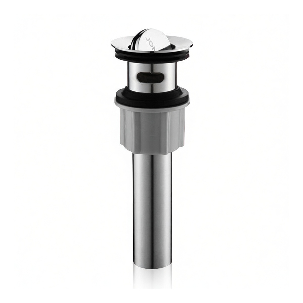 304 Stainless Steel Flip-Top Sink Drain for 1-Hole Bathroom Sinks, Pkg Qty 12