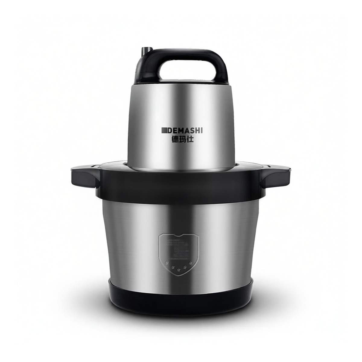 Stainless Steel Commercial Meat Grinder, 11.6x9.1x13.8 in