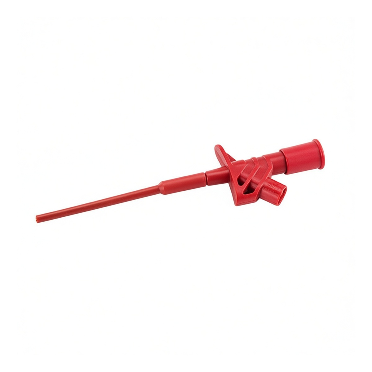 High Voltage Flexible Test Probe 1000V 4mm Rubber Jack Red, Pkg Qty 20