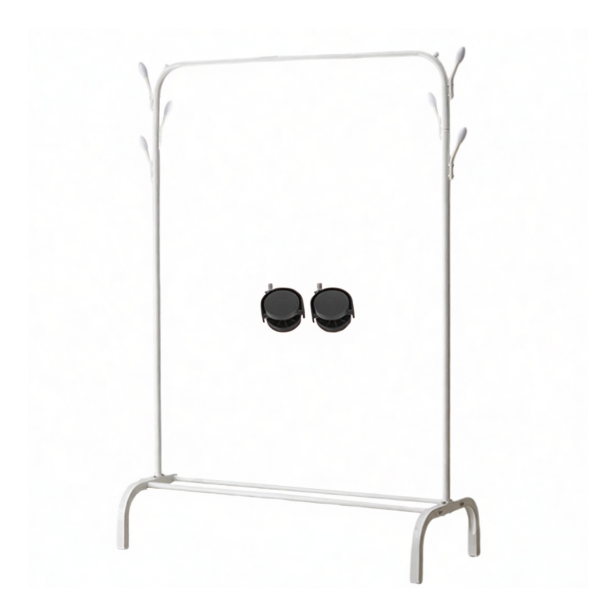 Stainless Steel Garment Rack, 59.1 x 16.9 x 60.6 Inches