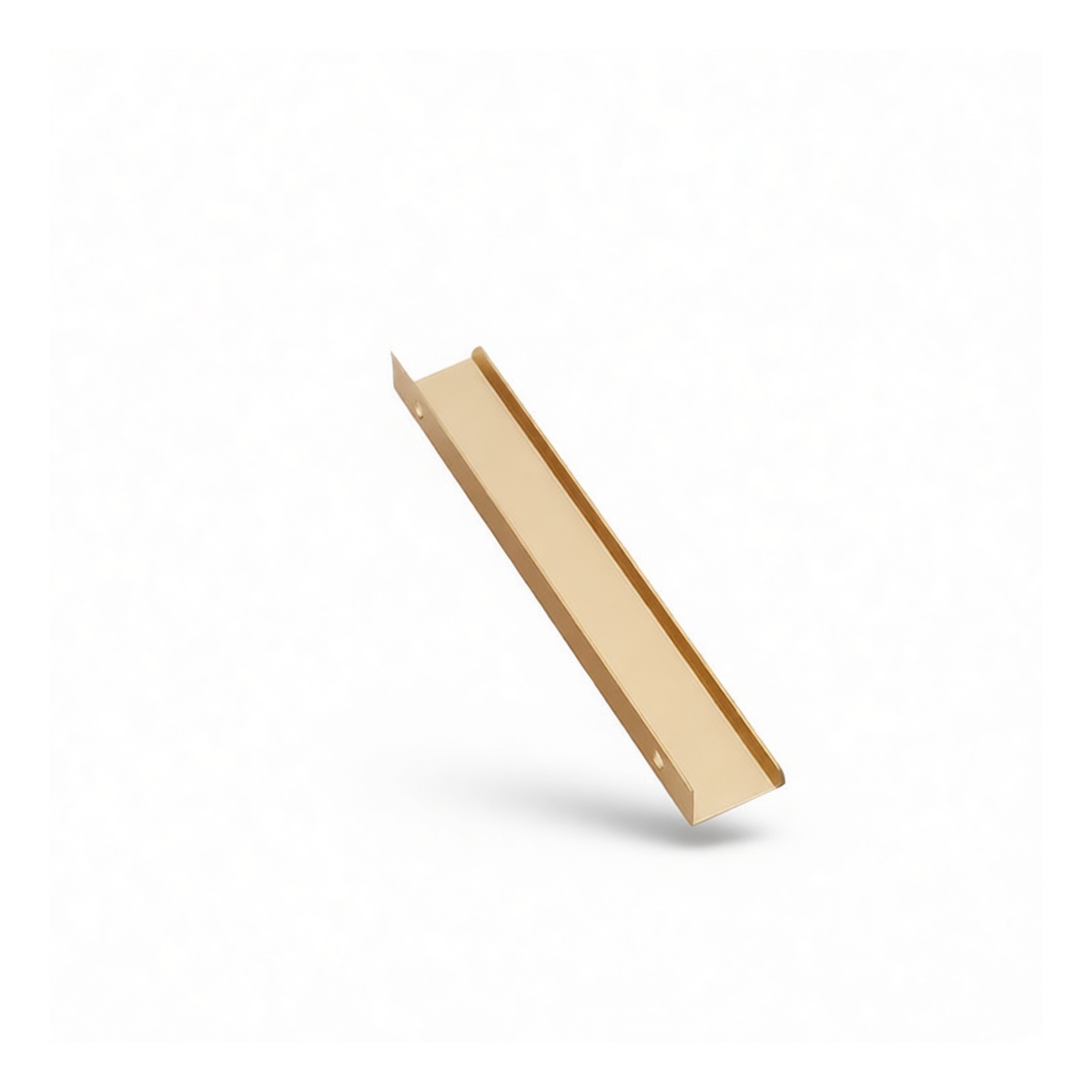 Aluminum Alloy Gold Drawer Pull, 47.24 x 0.71 in, Pkg Qty 10