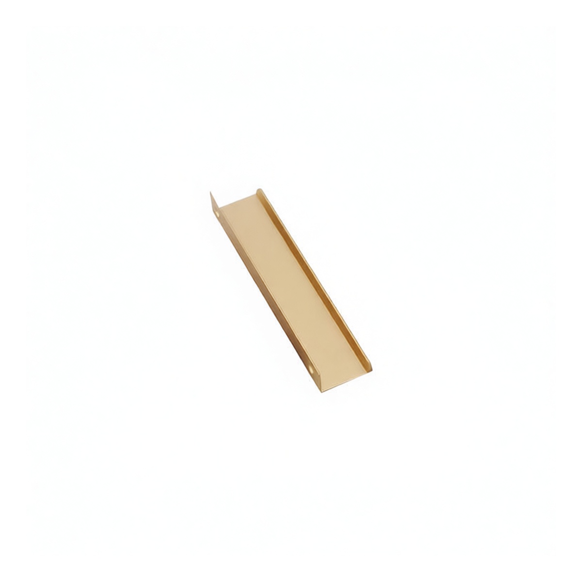 Aluminum Alloy Brushed Gold Drawer Pull, 19.69 Inch, Pkg Qty 12