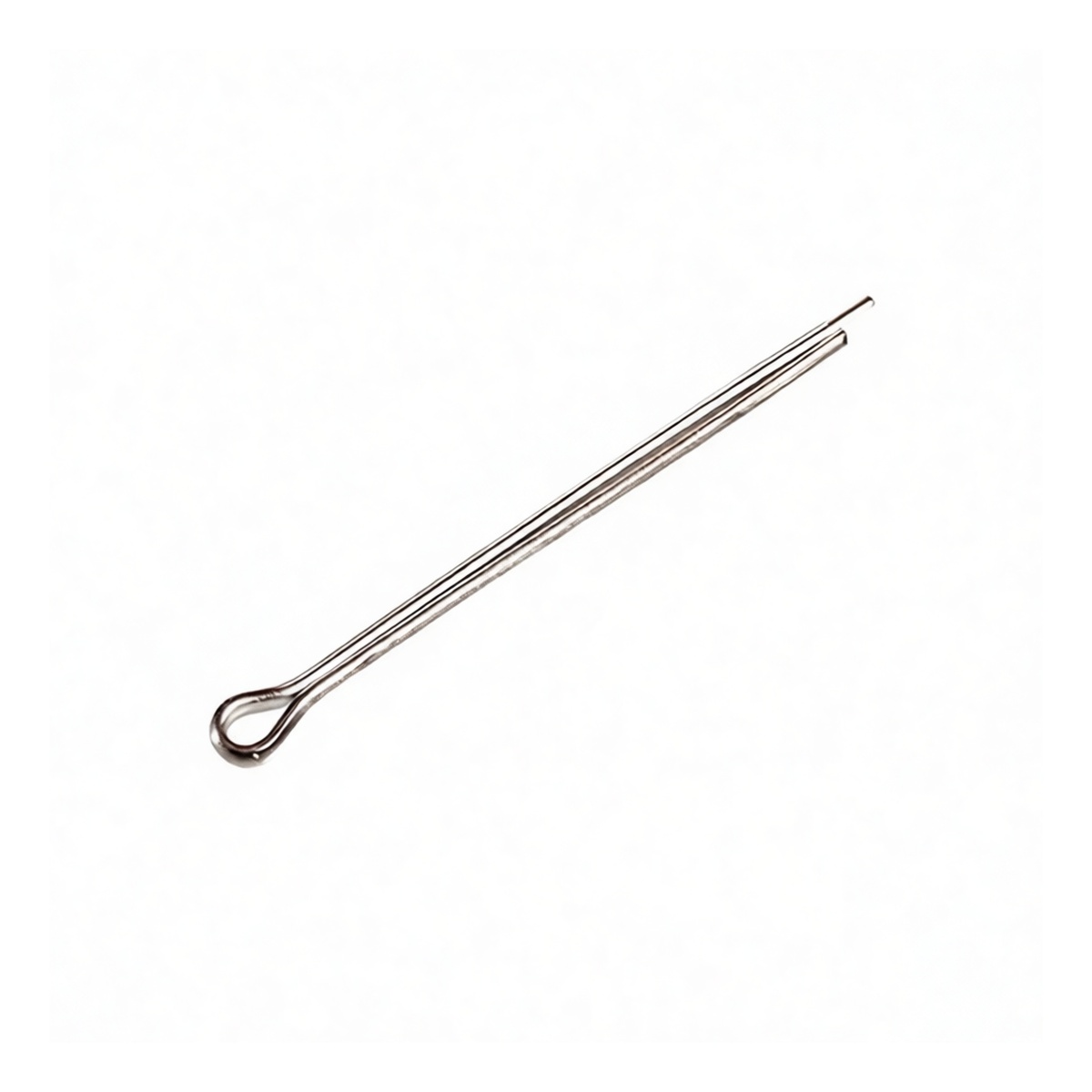 304 Stainless Steel Cotter Pin, 0.315 in x 3.543 in, Plain, Pkg Qty 100