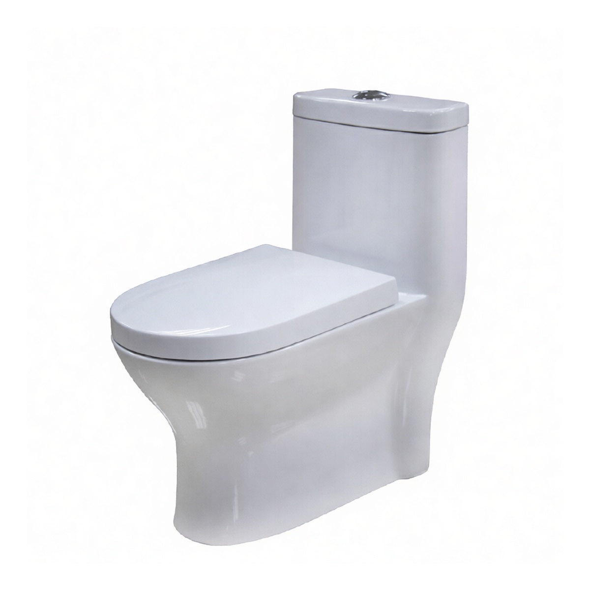 Ceramic Floor Drain Toilet, 26.2 x 14.6 x 29.1 Inches